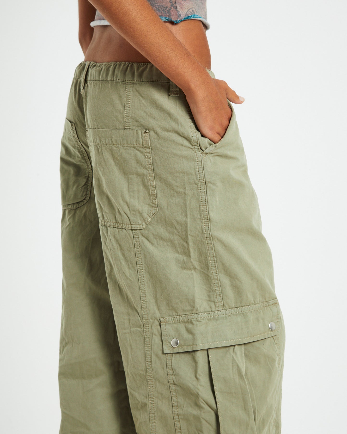 BDG Toni Cargo Pants Khaki