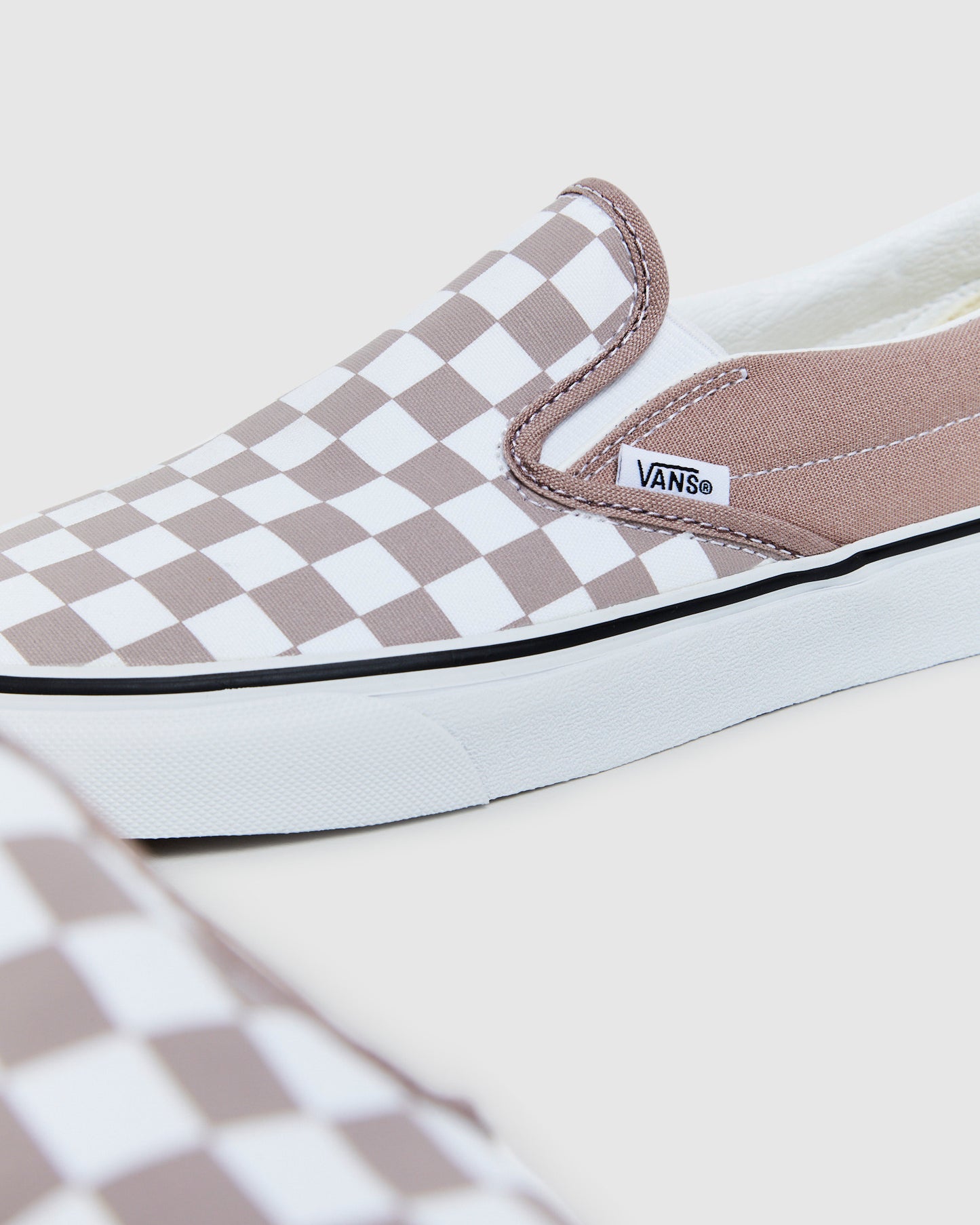 Classic Slip-On Sneakers Checkerboard Etherea/True White
