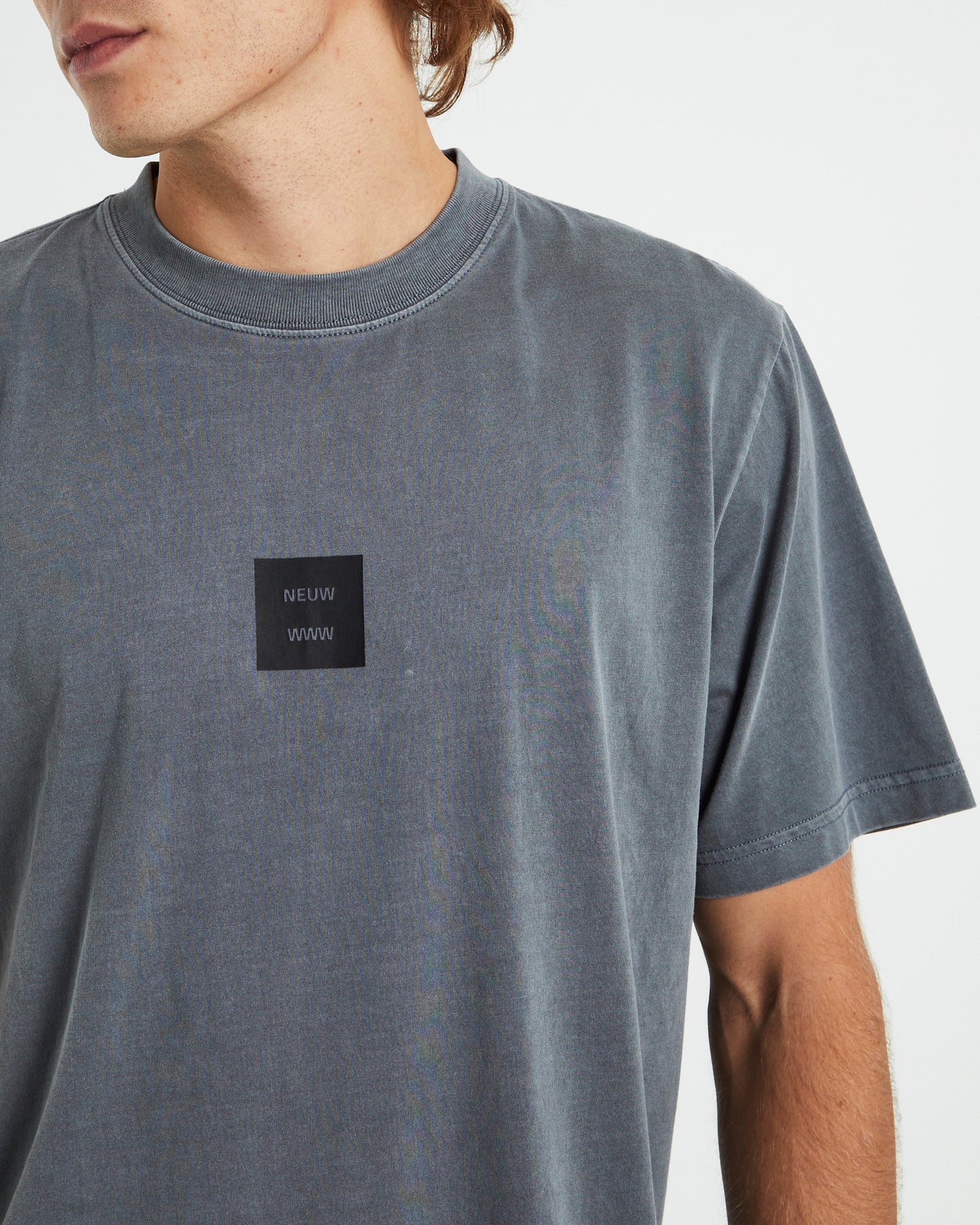 Samo Repair Logo Tee Graphite Grey