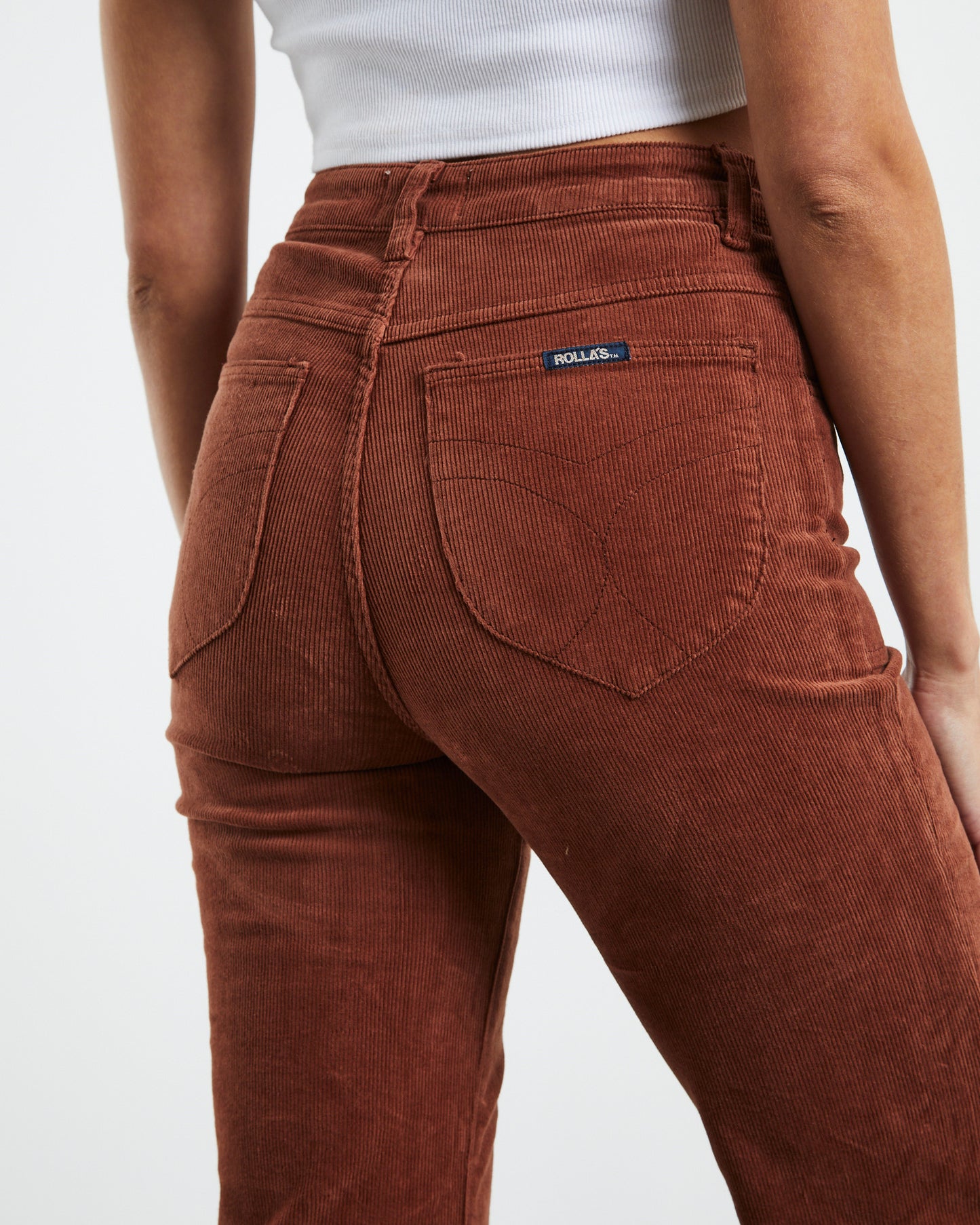 Phoebe Tonk x Rolla's Eastcoast Flare Cord Jeans