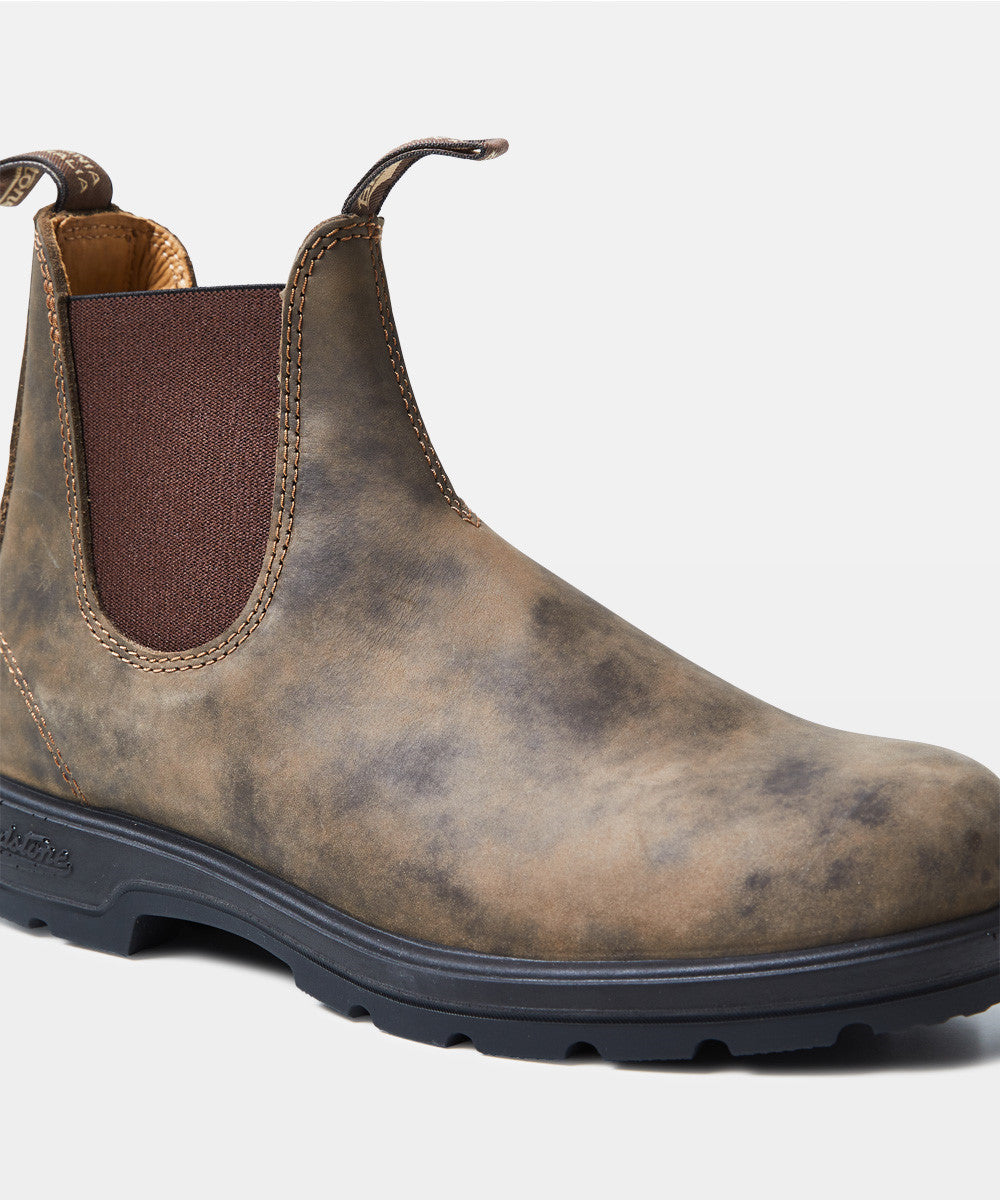 585 Elastic Side Boot Rustic Brown