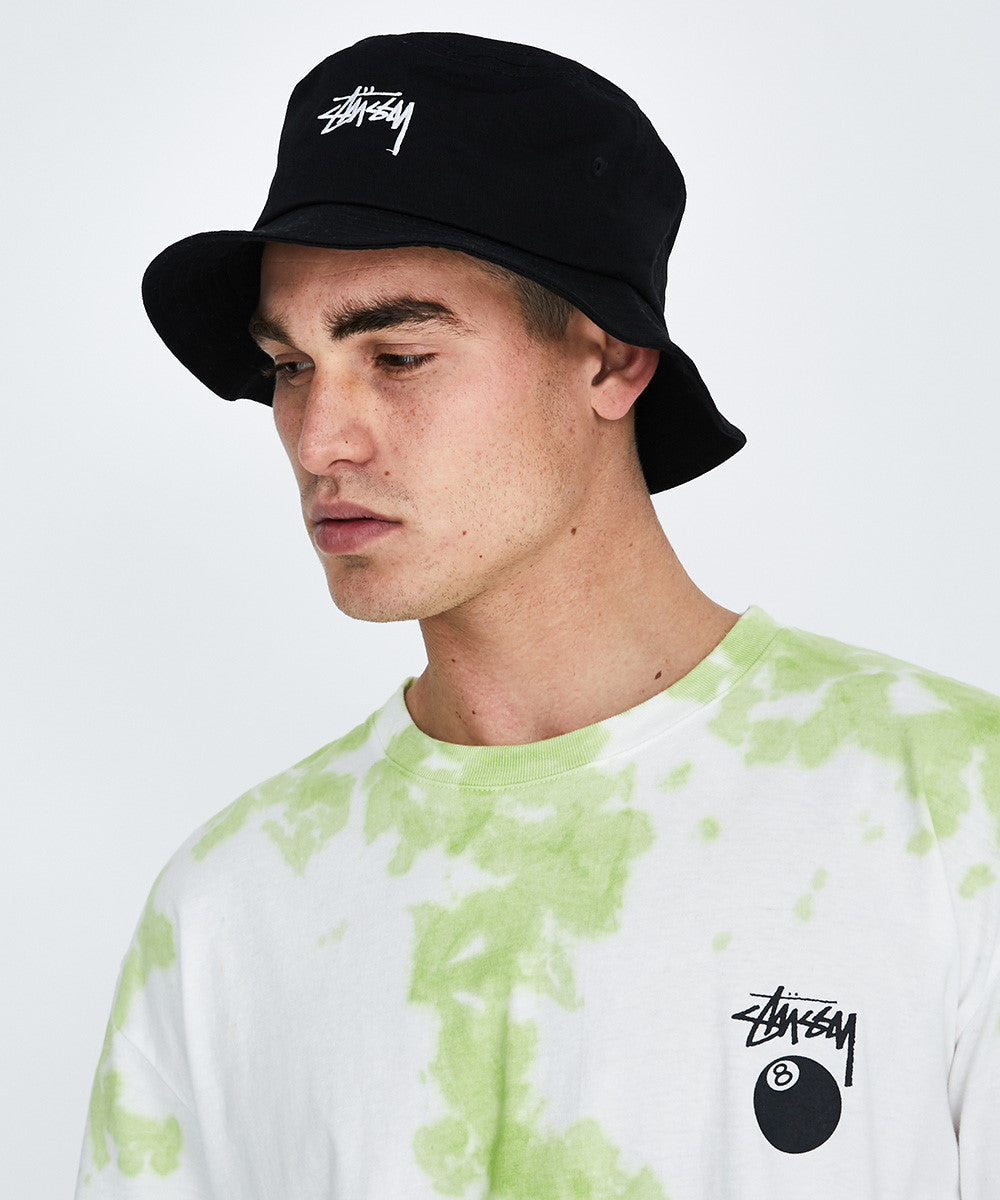 Stock Bucket Hat Black