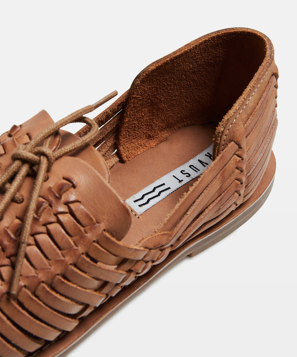 Suffolk Leather Slip On Shoes Tan