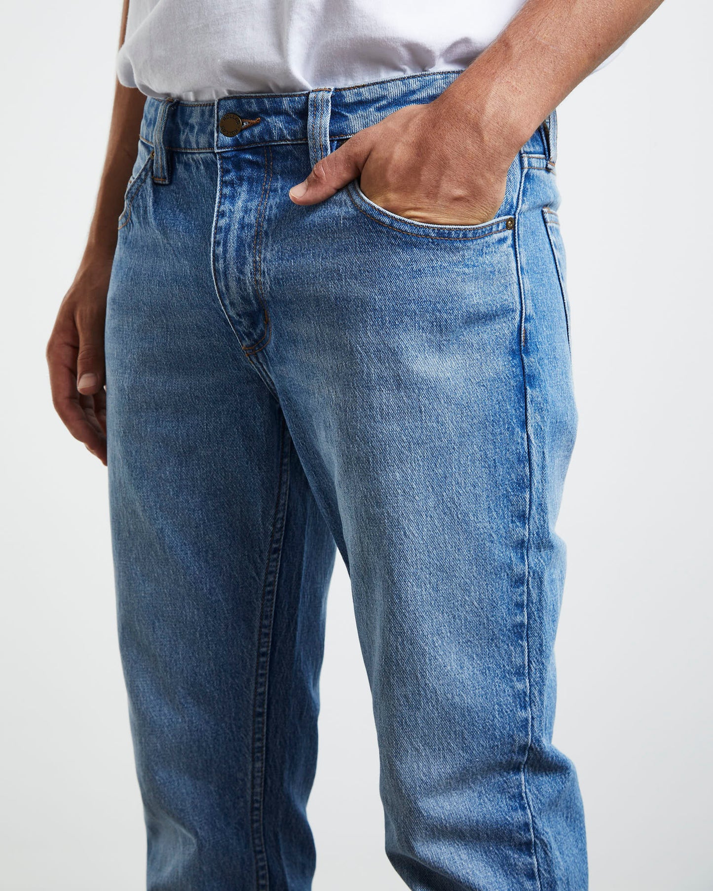 Tim Slim Denim Jeans BBQ