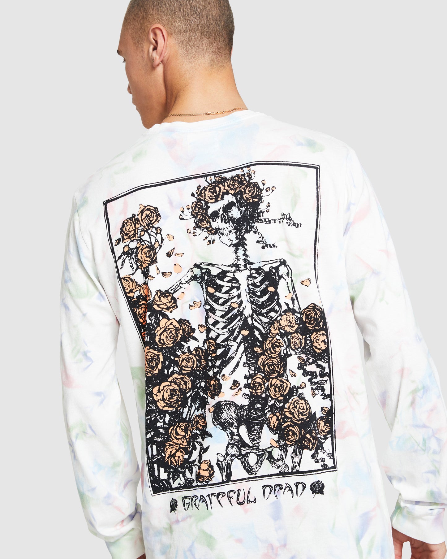 Levi's x Grateful Dead Long Sleeve T-Shirt Tie-Dye White