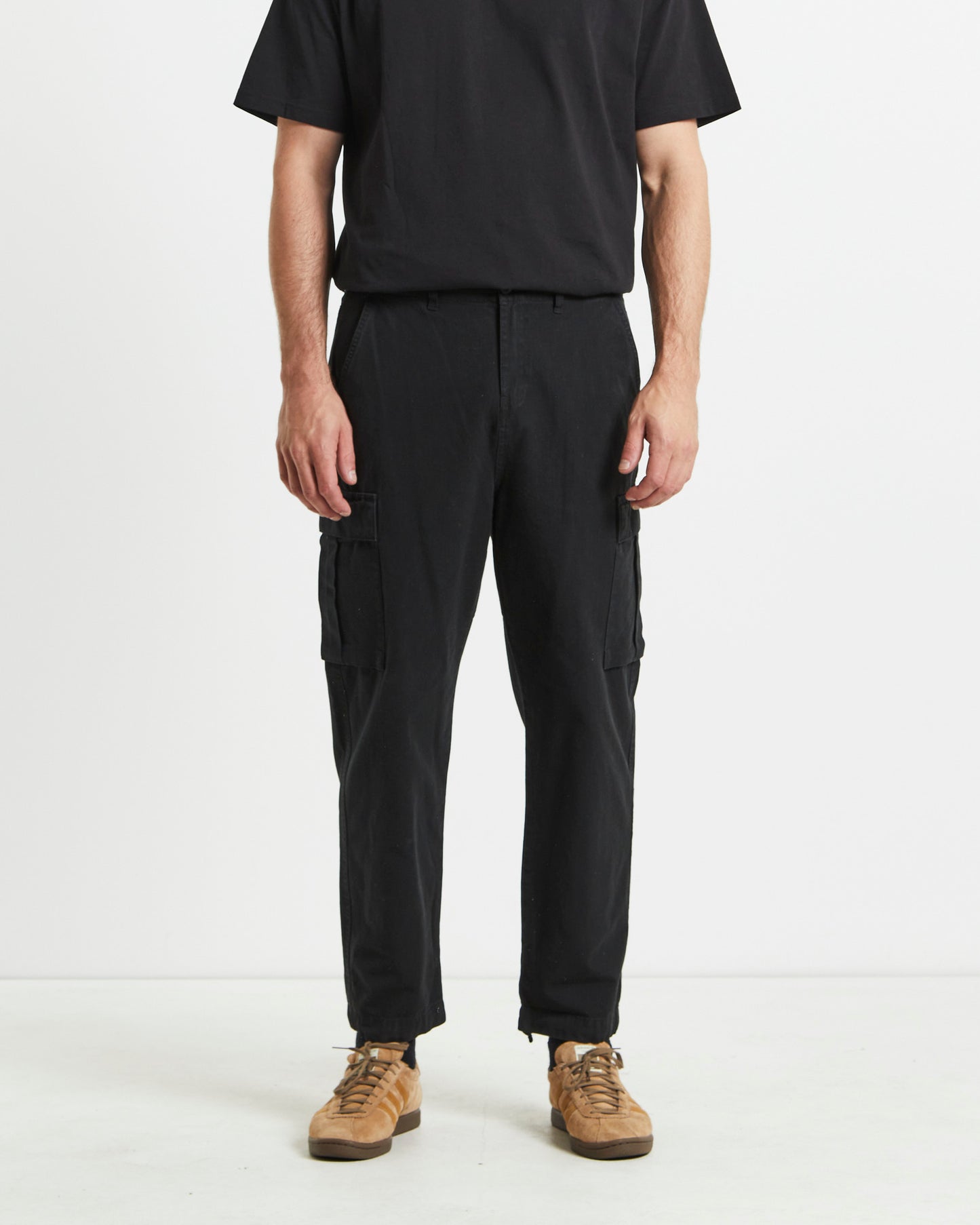 Ripstop Cargo Pants Black