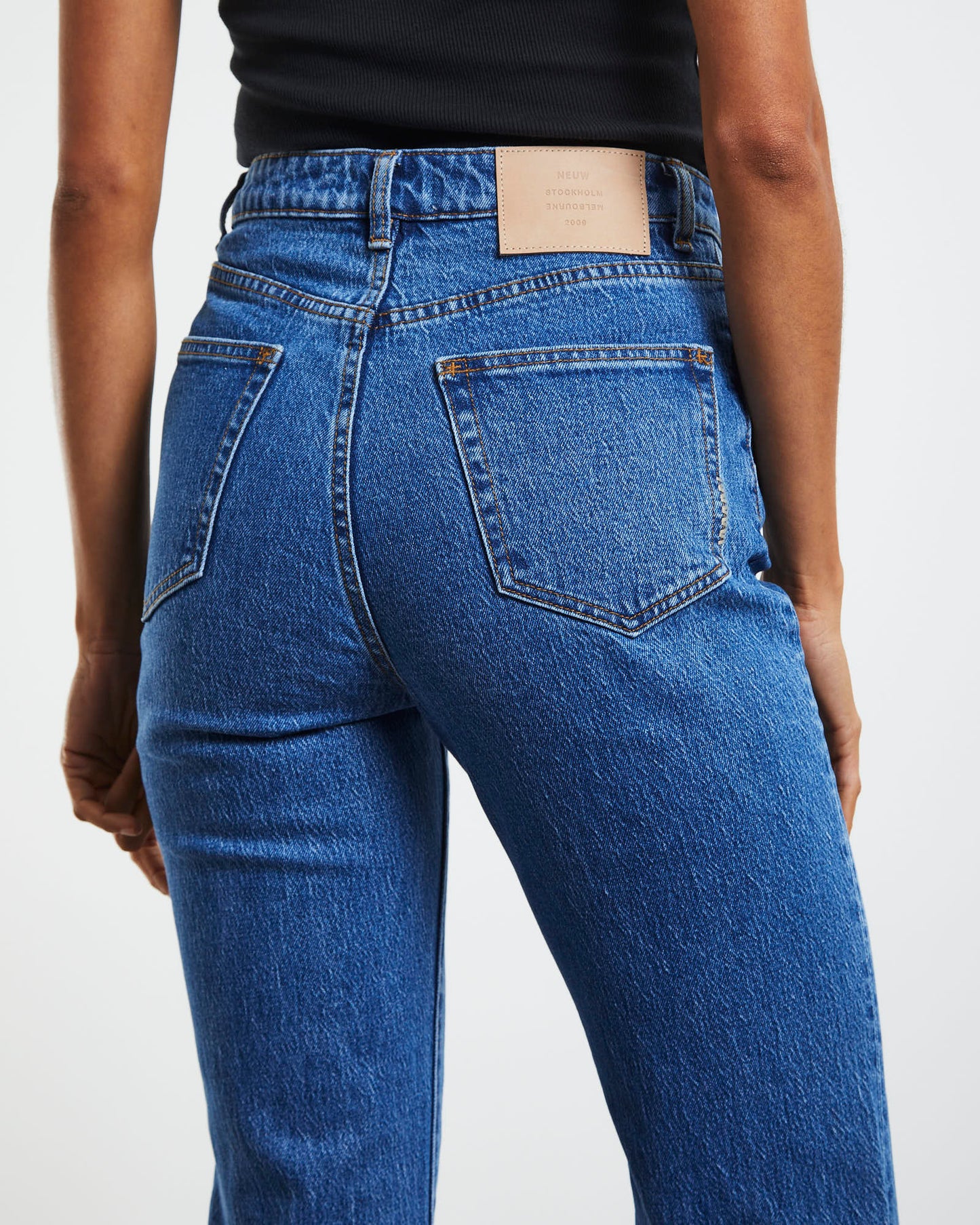 Nico Straight Denim Jeans French