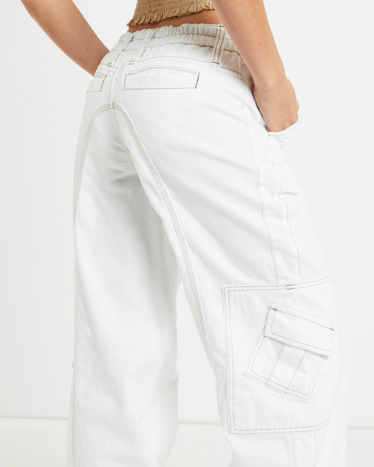BDG Denim Jeans Y2K White
