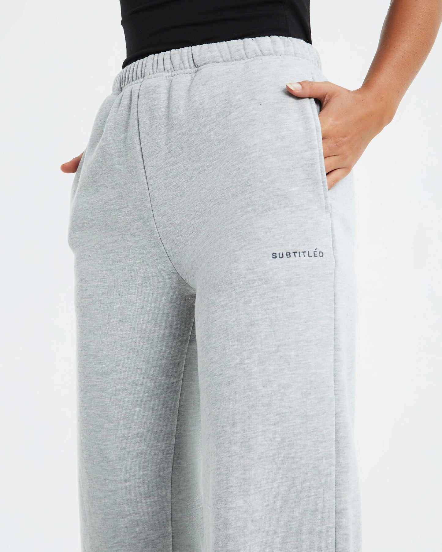 State Straight Leg Trackpants Grey