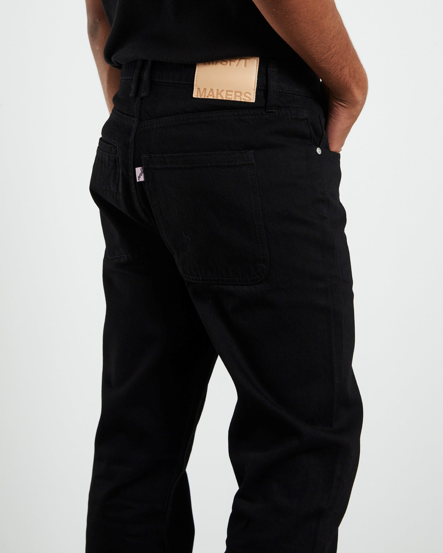 Straight Jeans Black