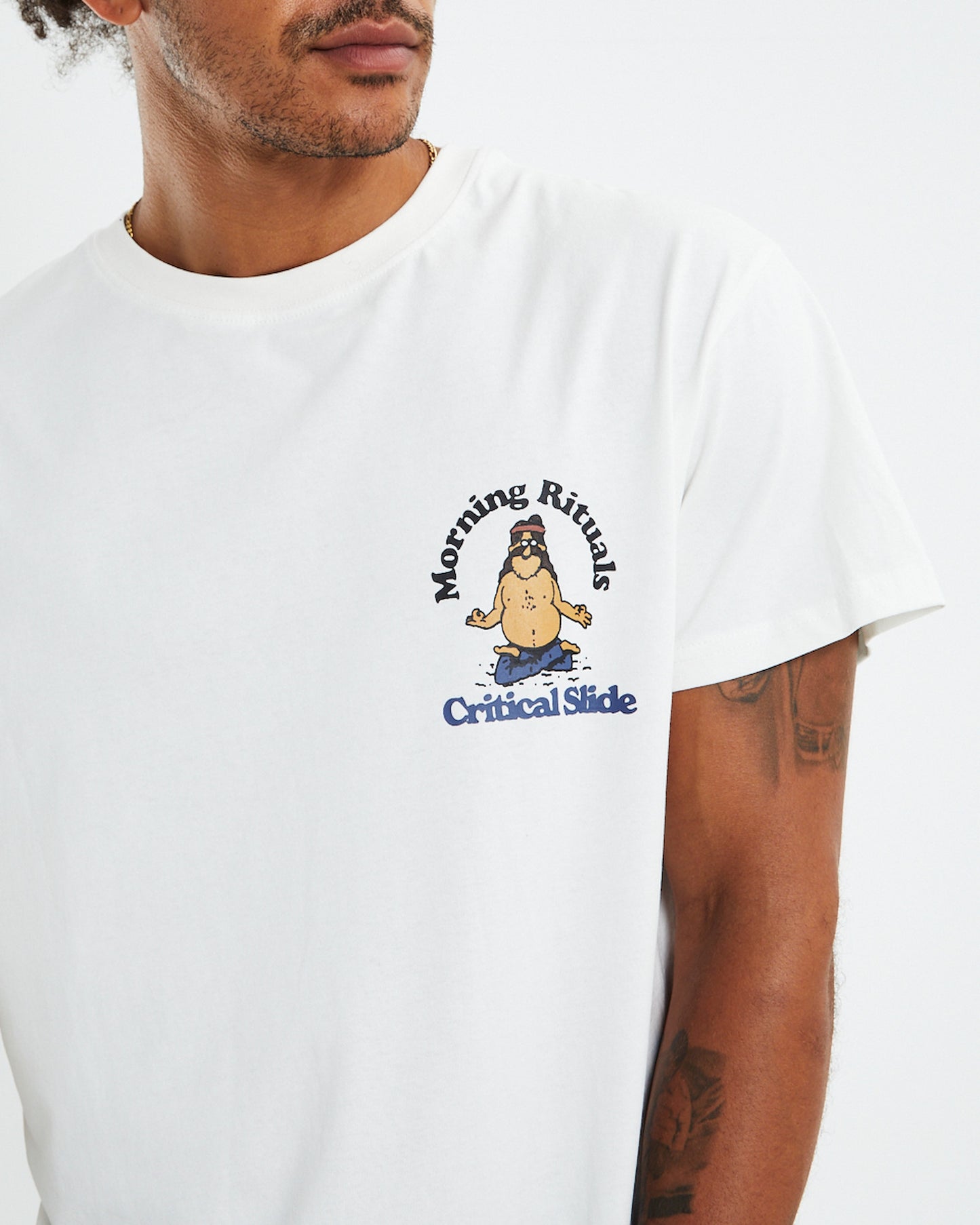Rituals Regular Fit T-Shirt Vintage White