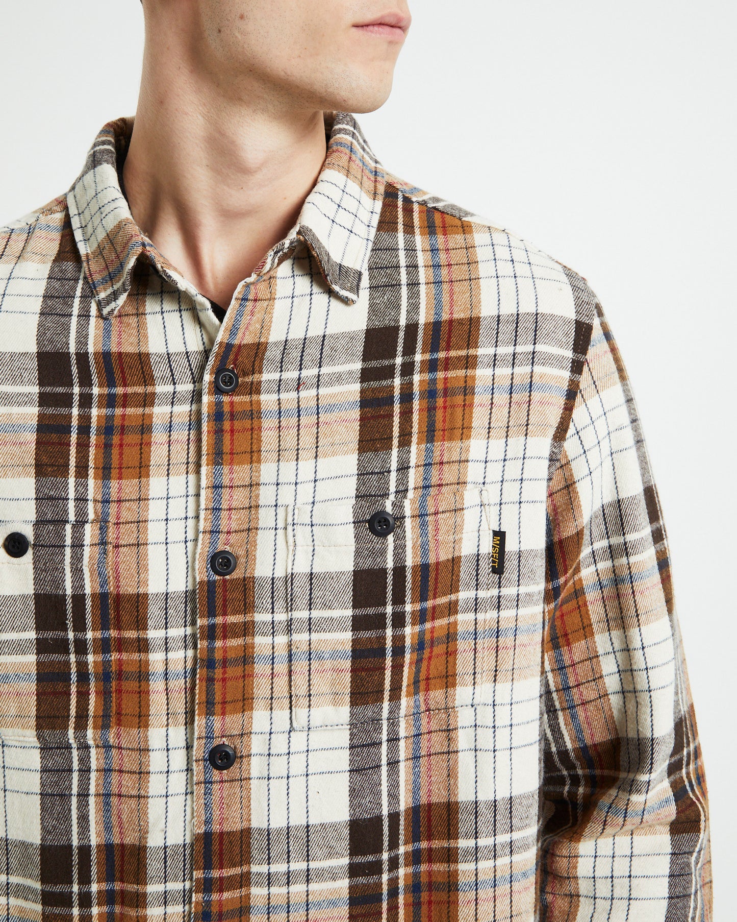 Dino Pigs Long Sleeve Overshirt Off White