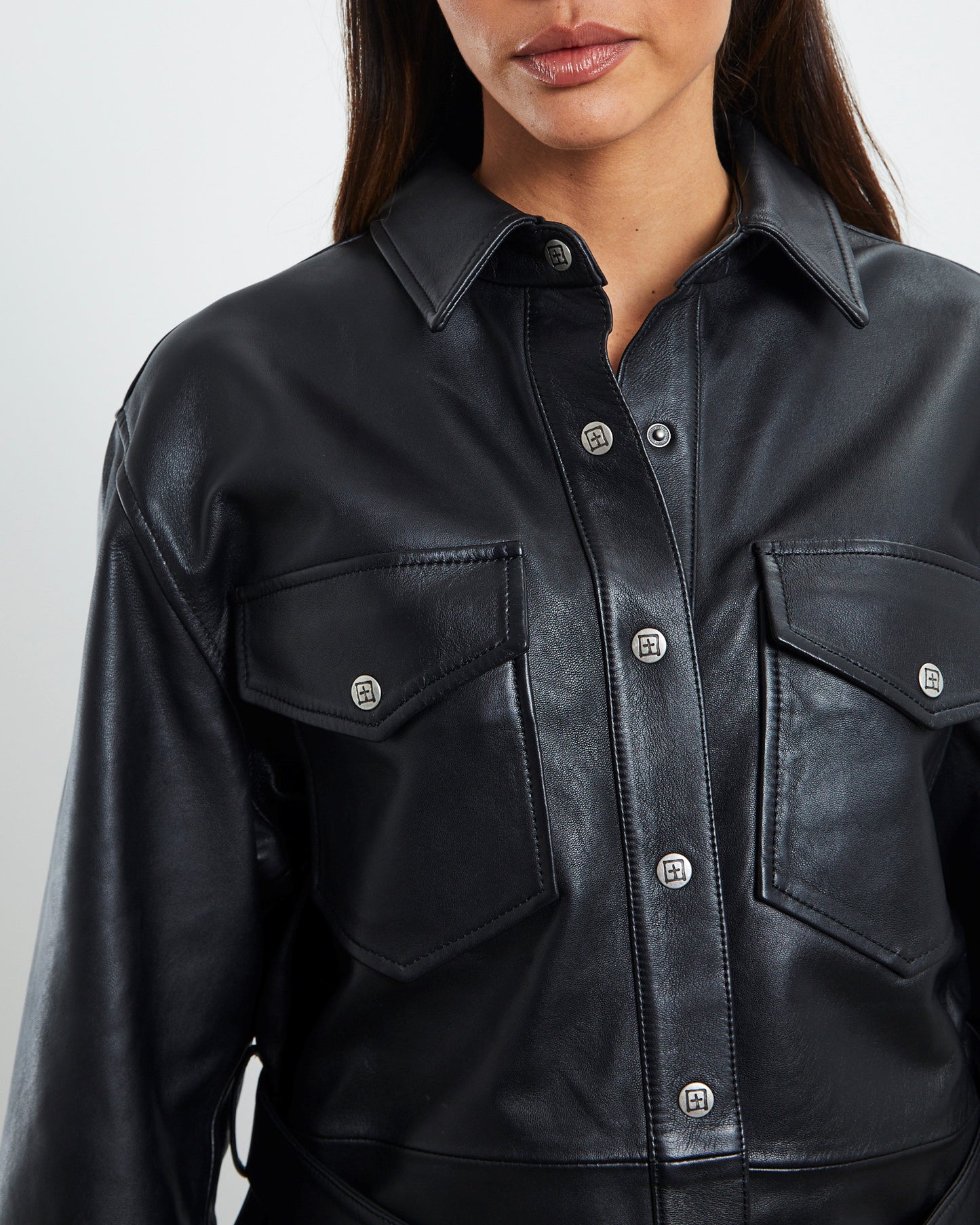 Voyager Shacket Black