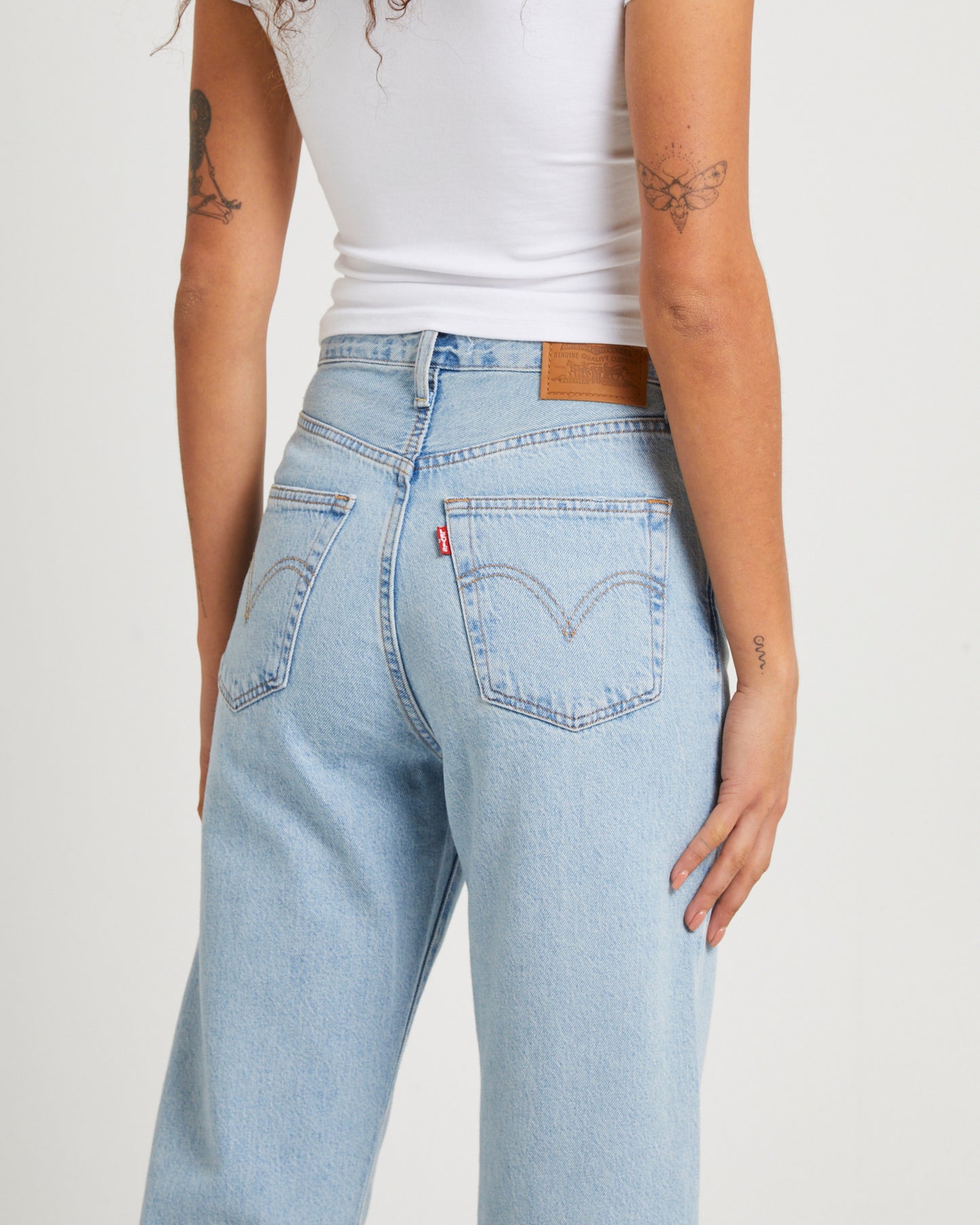Ribcage Straight Ankle Denim Jeans