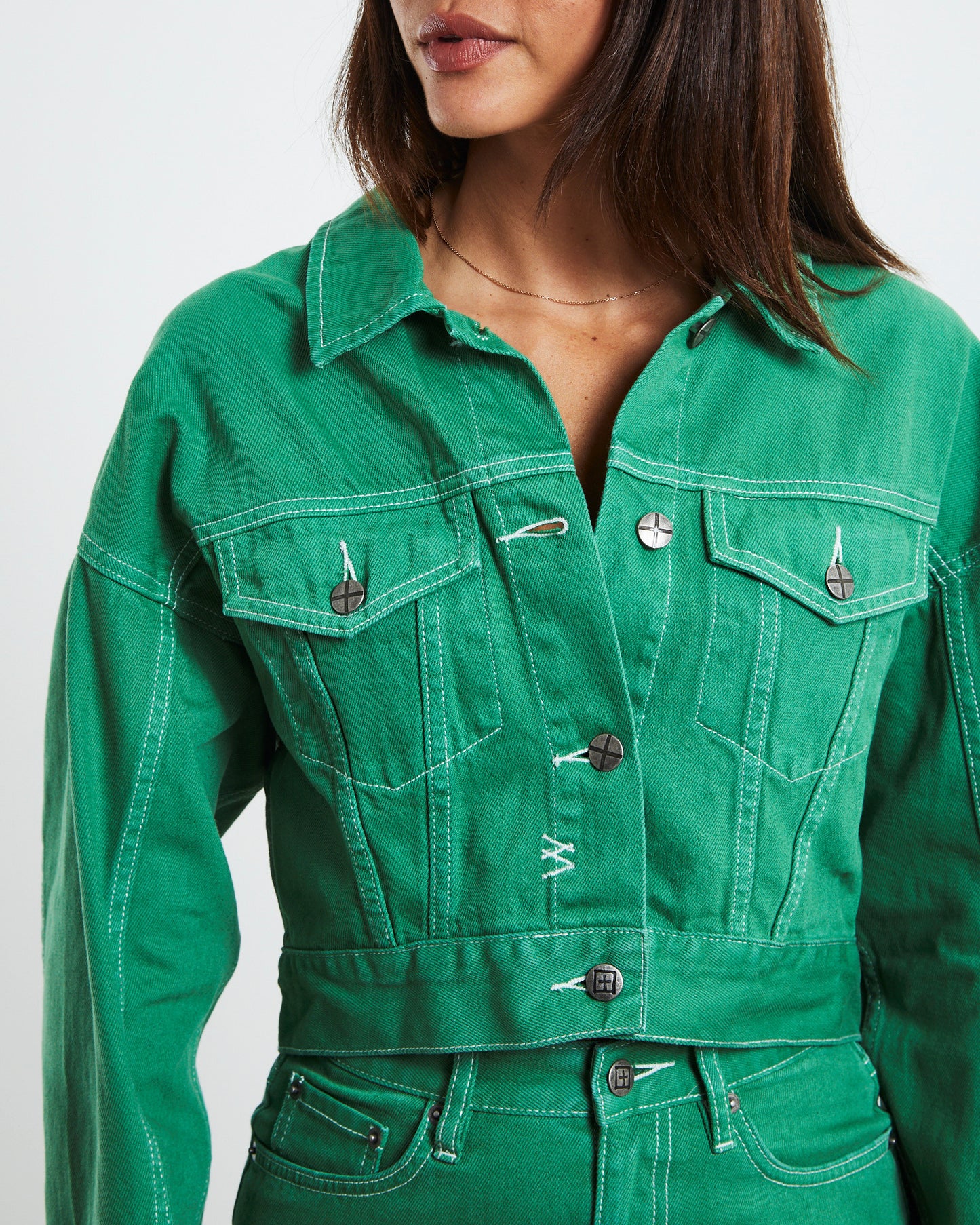Billie Jacket Jade Green