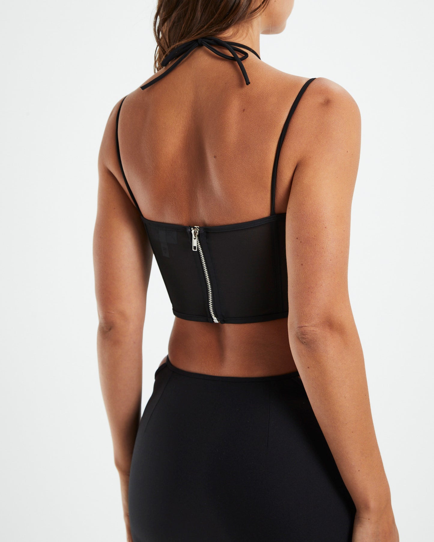 Viccy Strappy Cross Front Corset