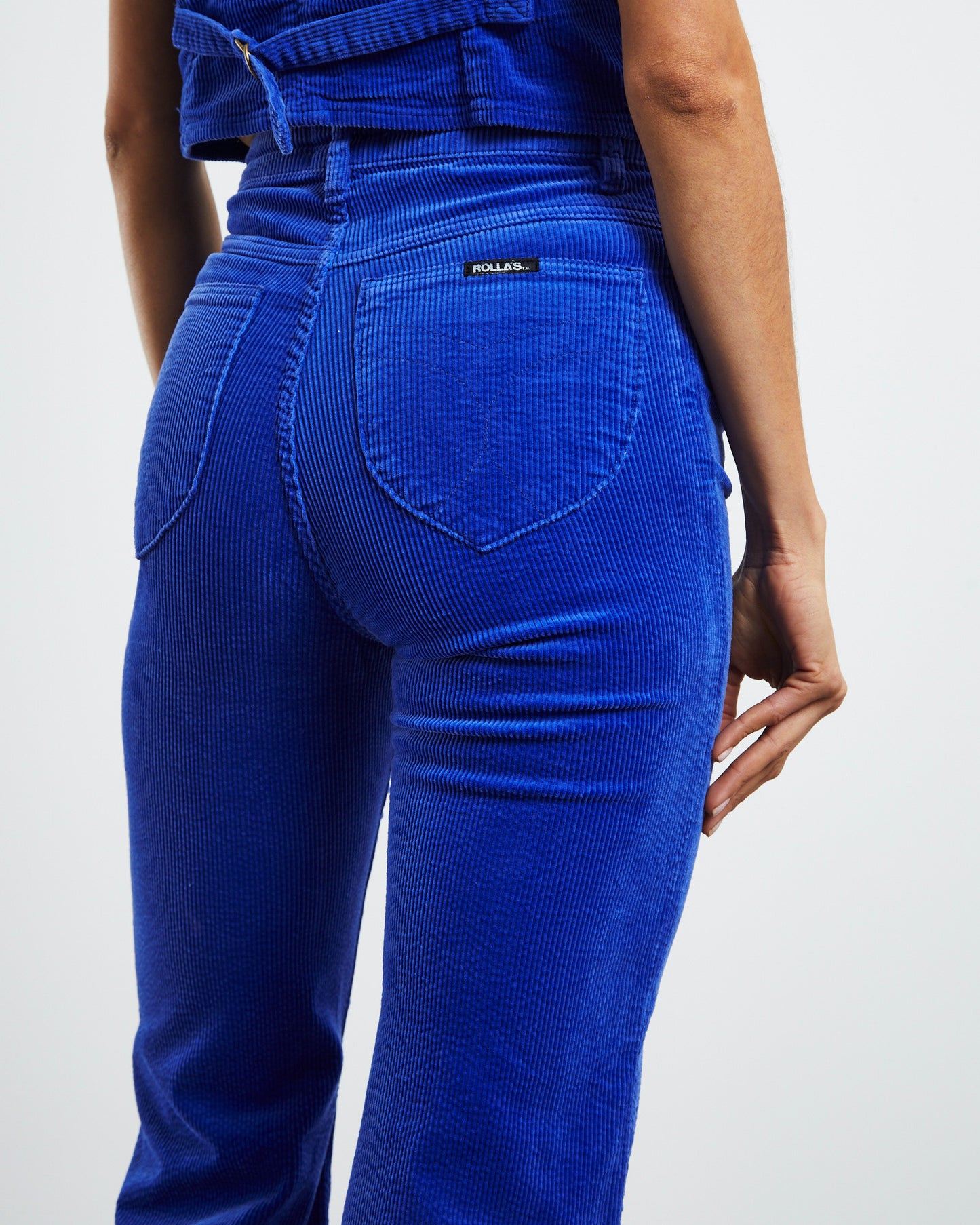 Eastcoast Flare Jeans Electric Blue Cord
