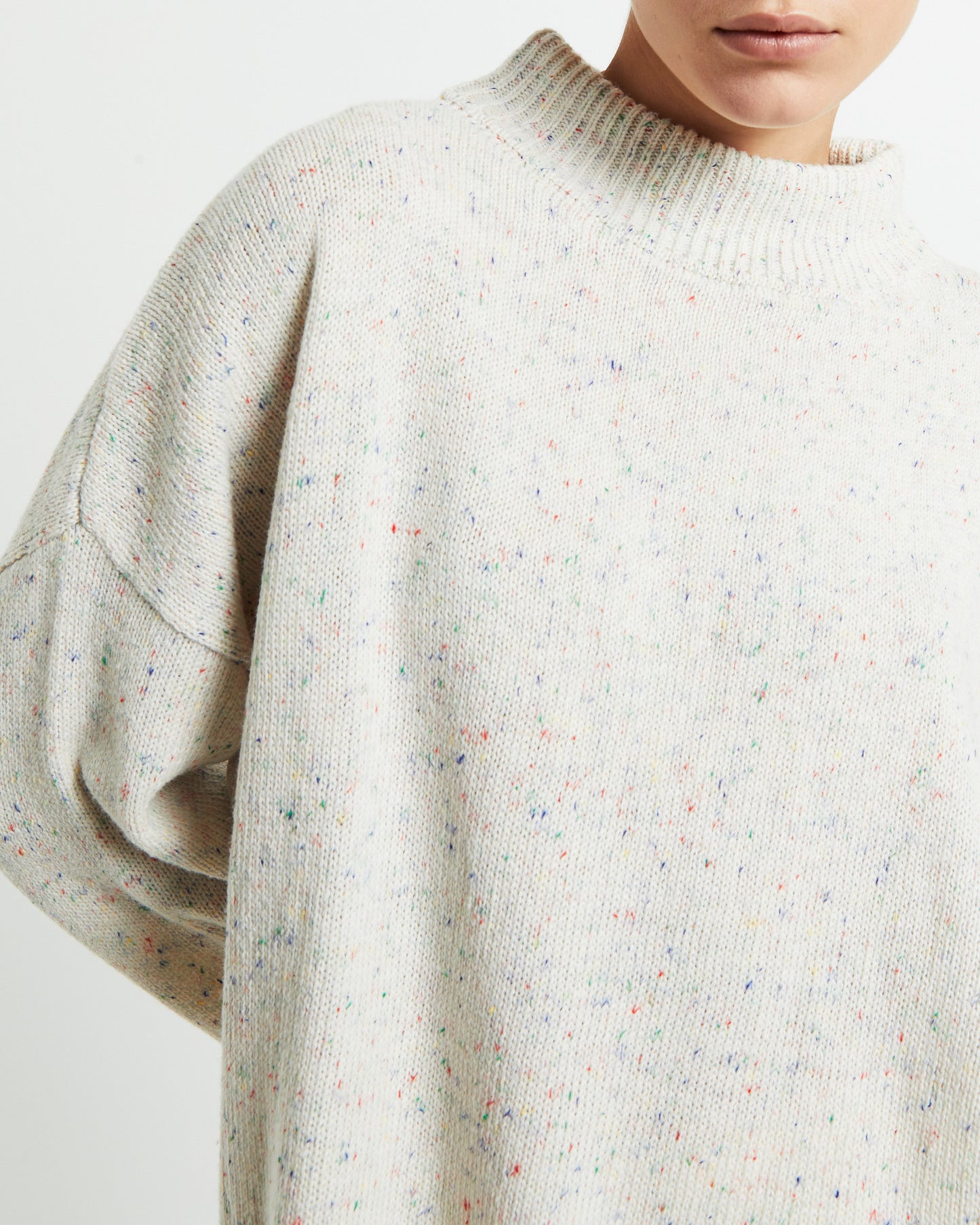 Bea Jumper Ivory Speckle