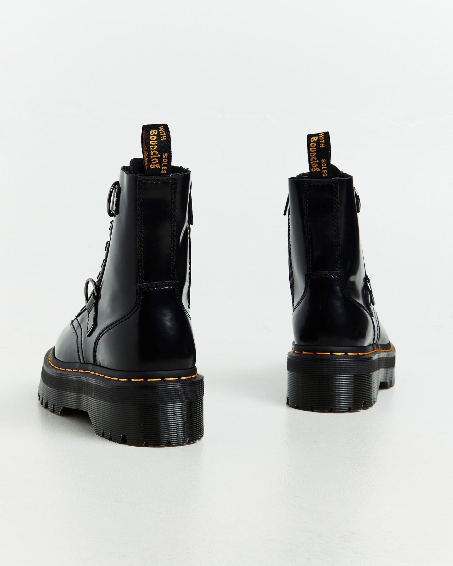 Jadon Alt 8 Eye Boots Black Buttero