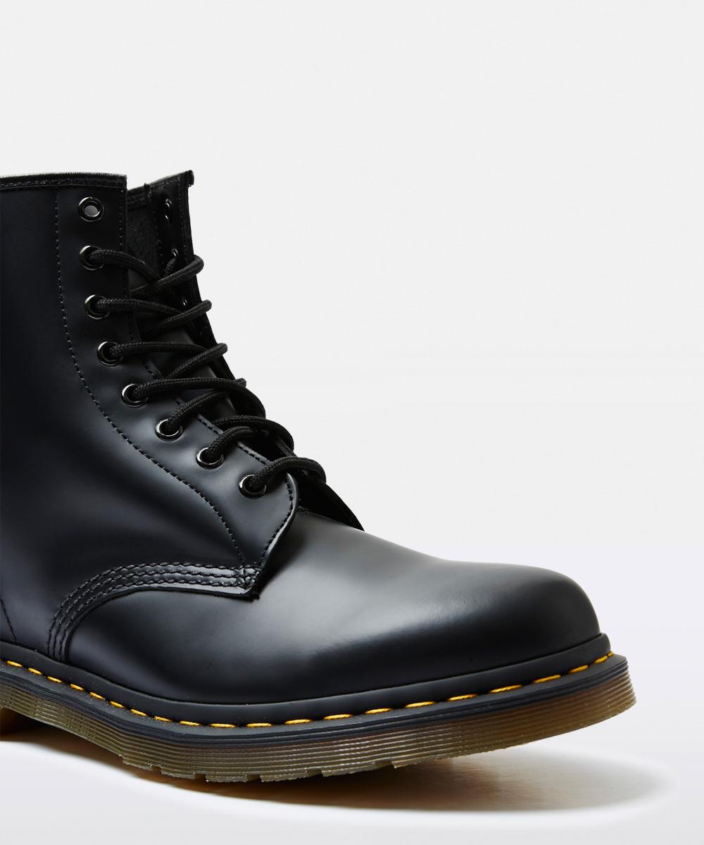 1460 8 Eye Smooth Boots Black