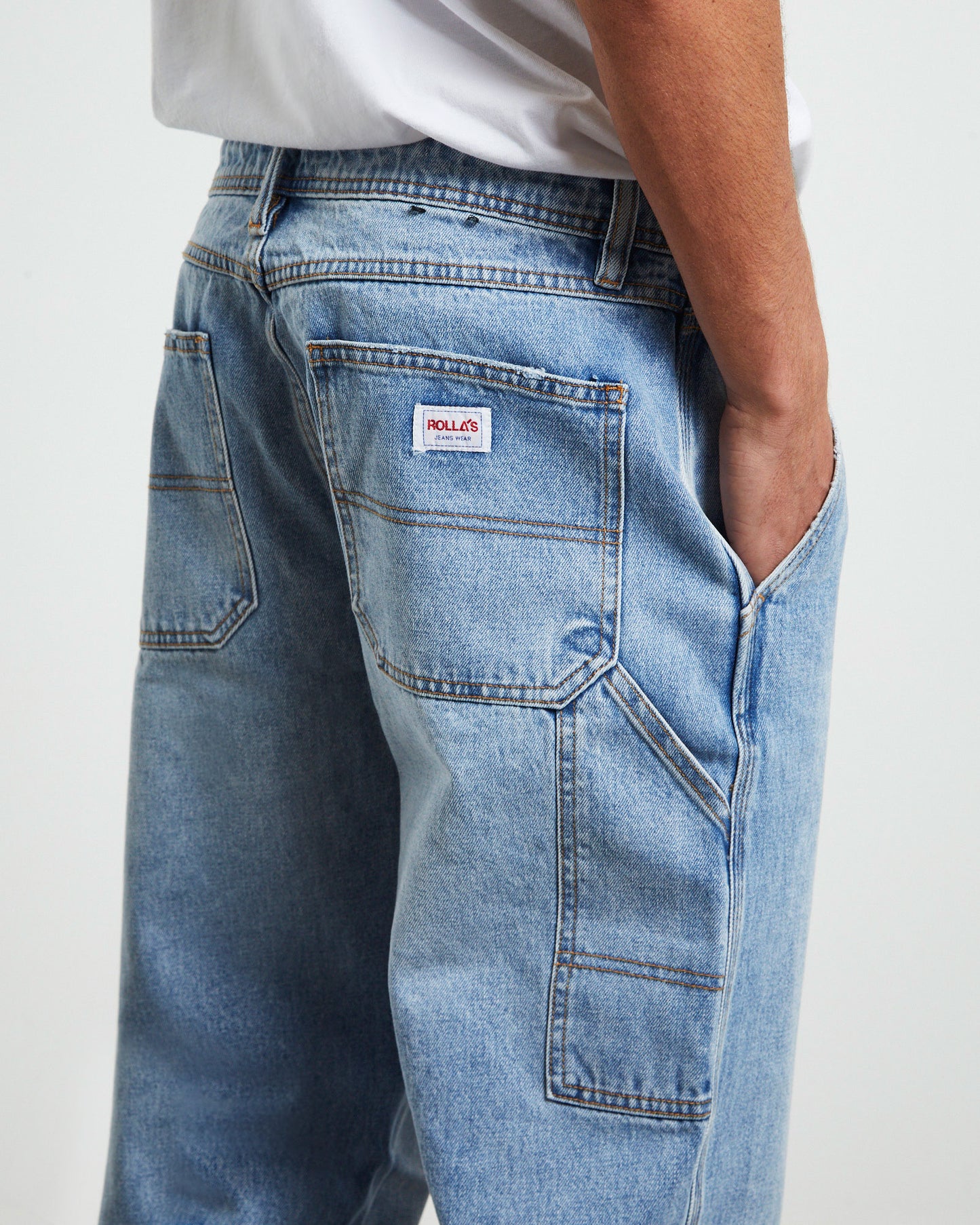 Ezy Carpenter Original Denim Jeans Stone