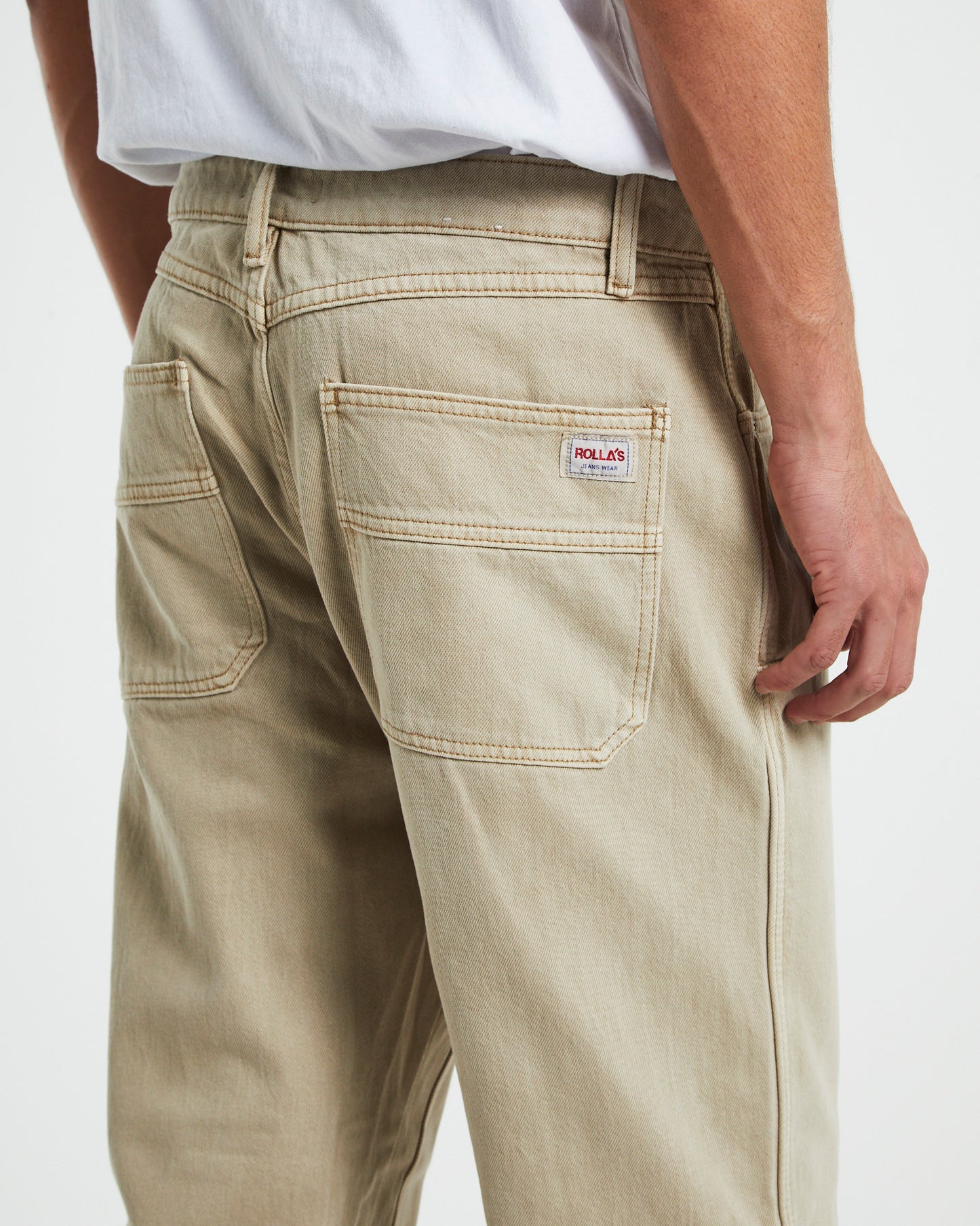 Ezy Panel Beater Jeans in Sand