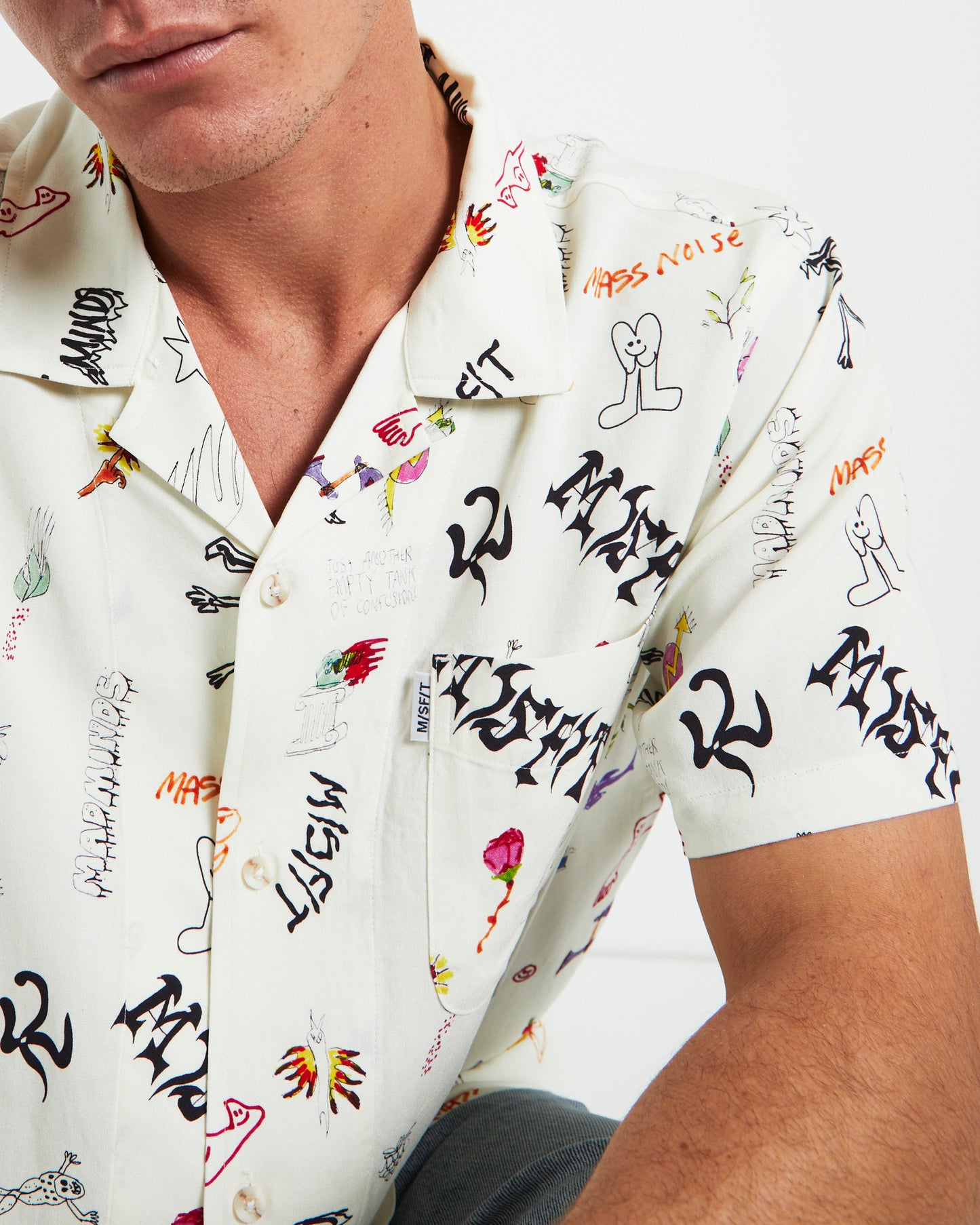 Mandiball Short Sleeve Shirt in Multi
