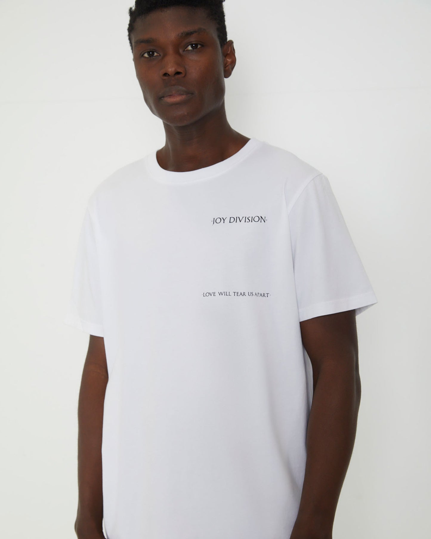 Joy Division Love Band T-Shirt in White