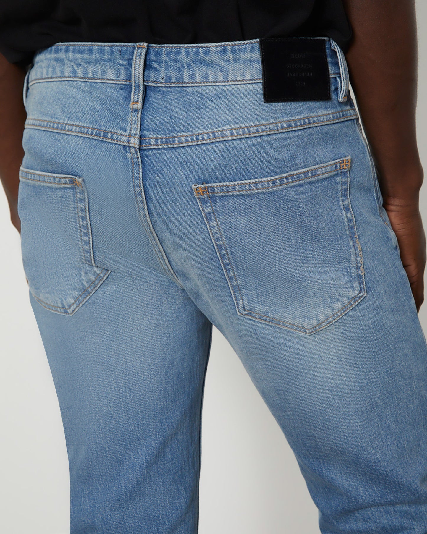 Lou Straight Denim Jeans Wandered