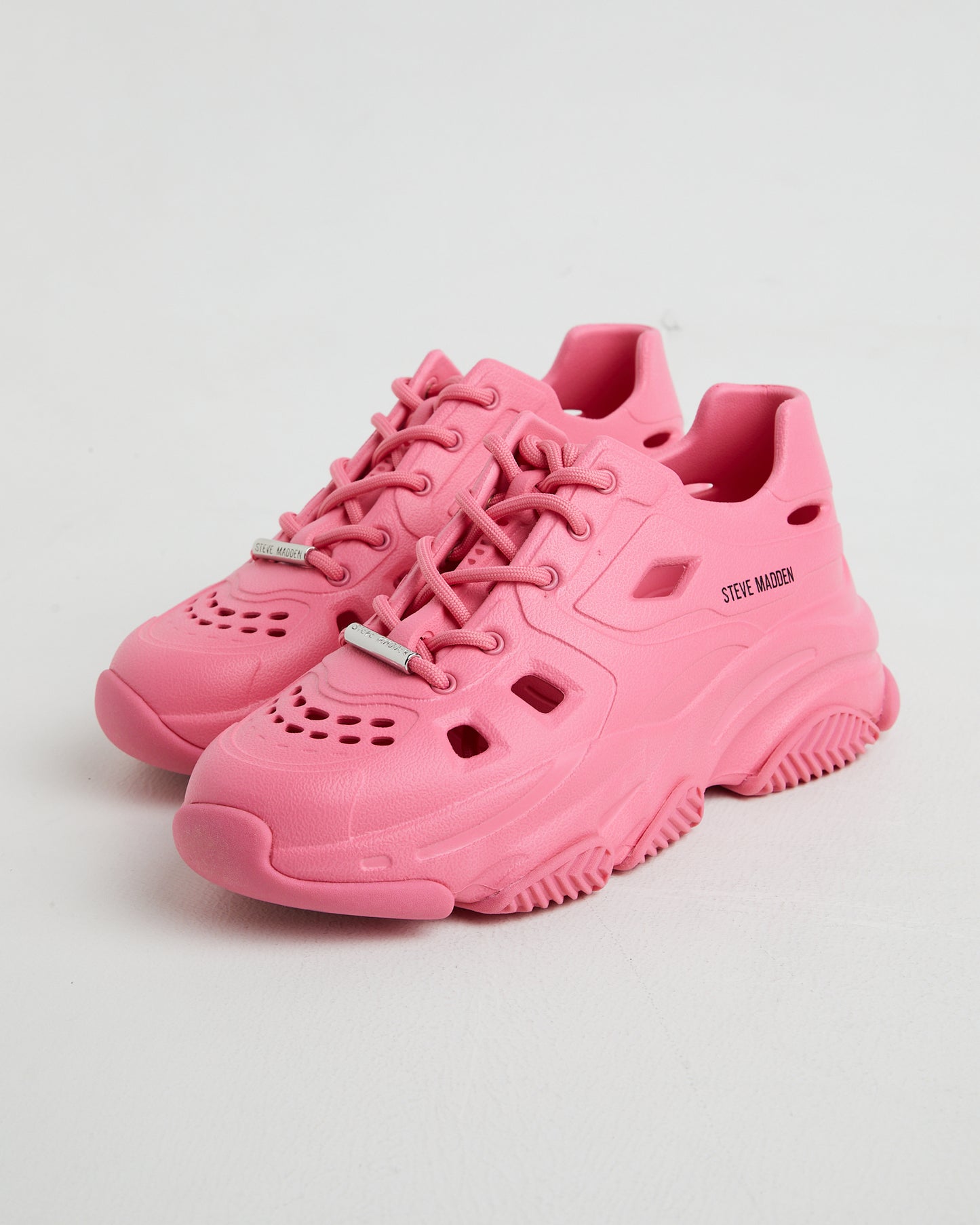 Possessive Sneakers in Hot Pink