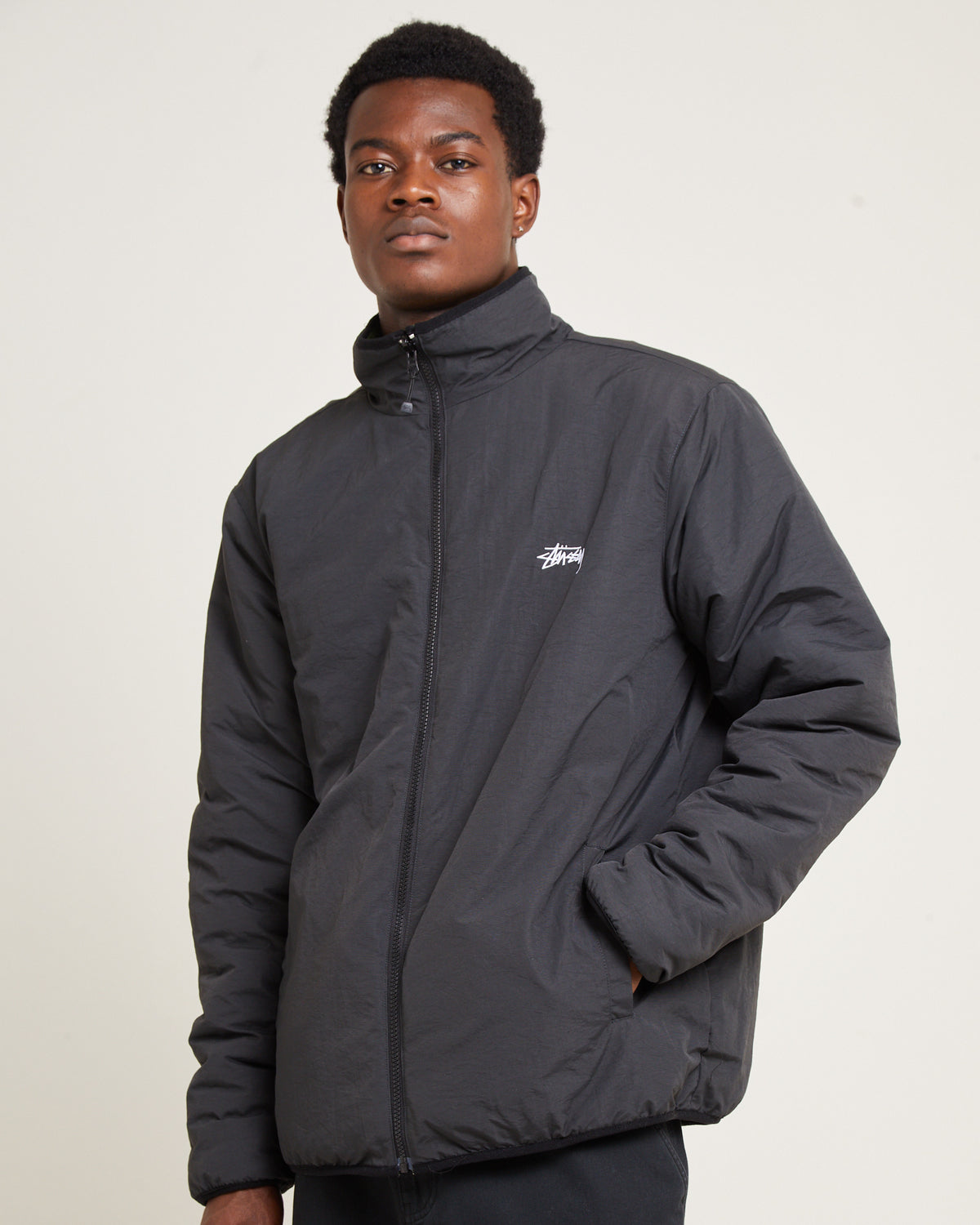 8 Ball Sherpa Reversible Jacket Green GREEN
