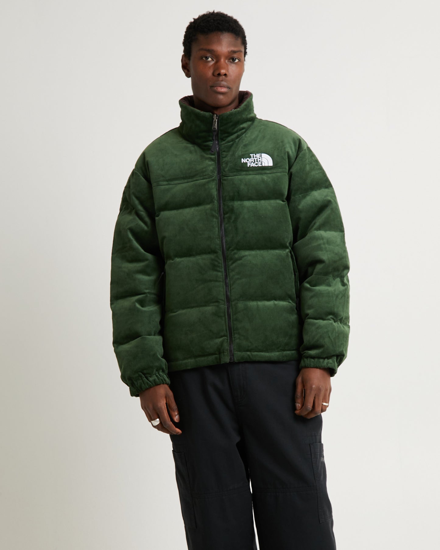 92 Reversible Nuptse Jacket Pine Needle Green