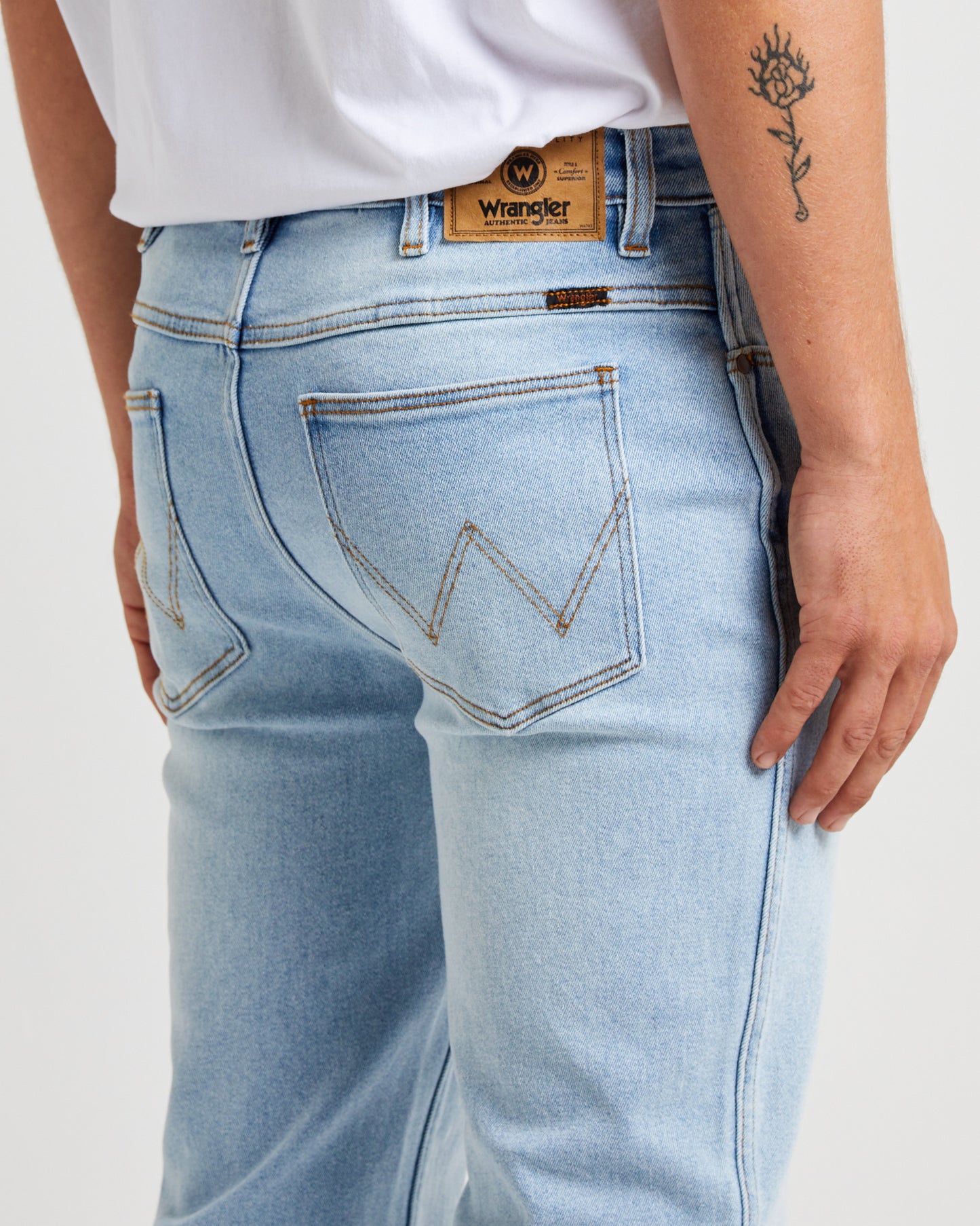 Spencer Relaxed Tapered Denim Jeans