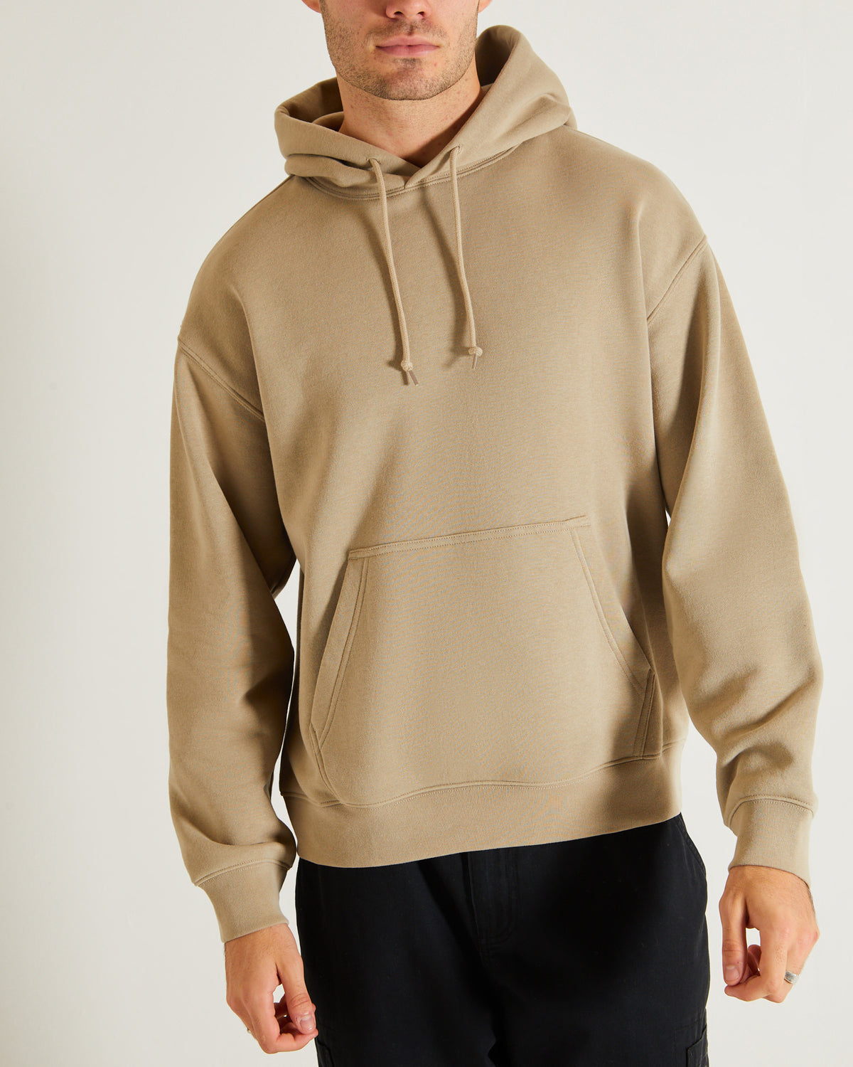 OG Oversized  Skate Hoodie PEBBLE