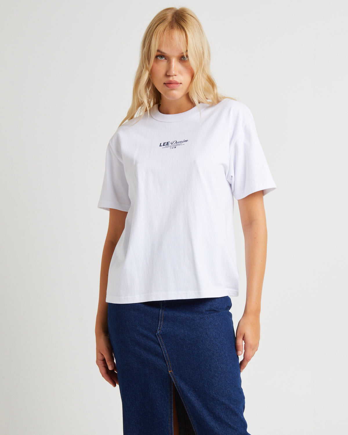 Signature Relaxed T-Shirt Optic White OPTIC WHITE