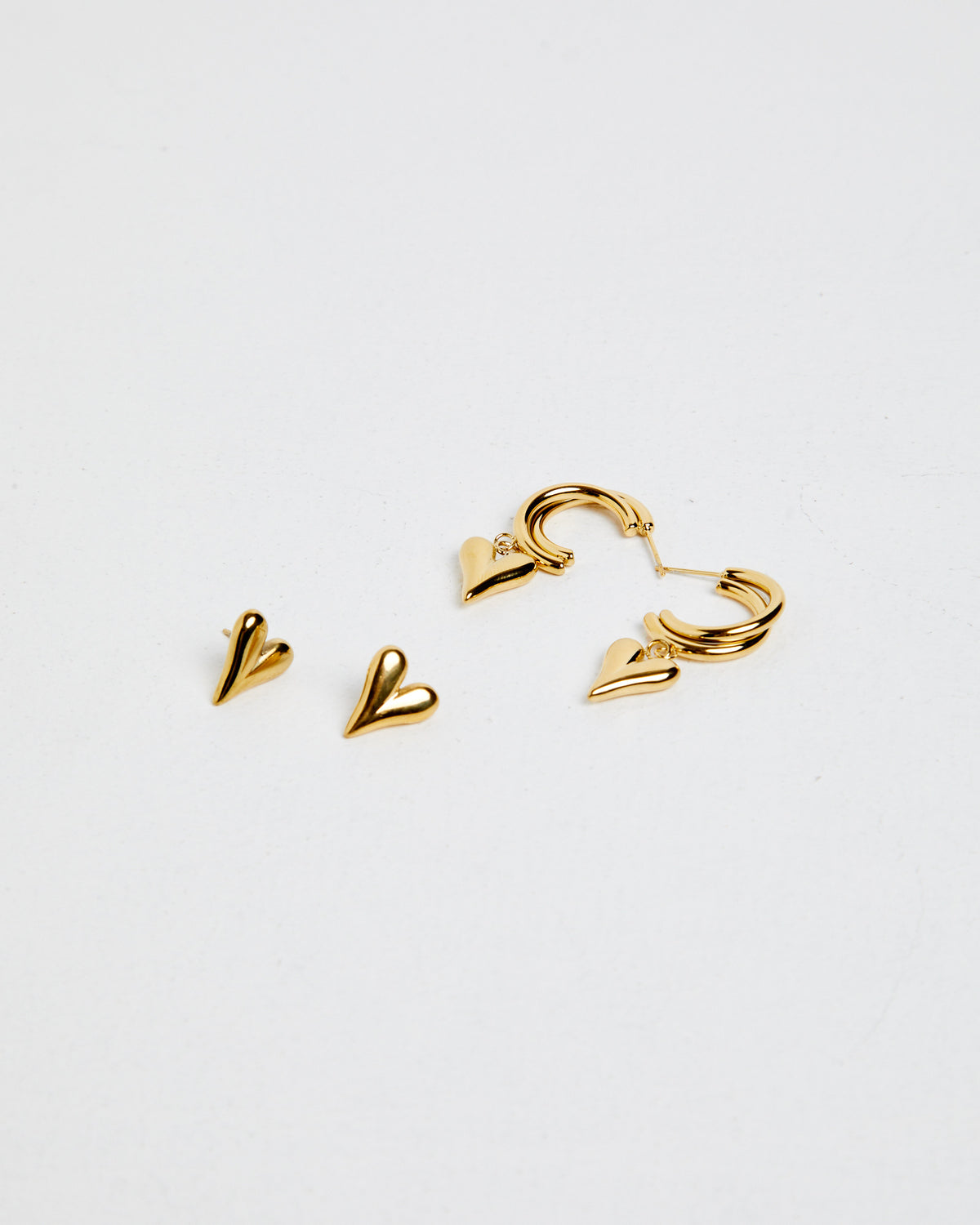 Heartthrob Earring 2 Pack Gold GOLD