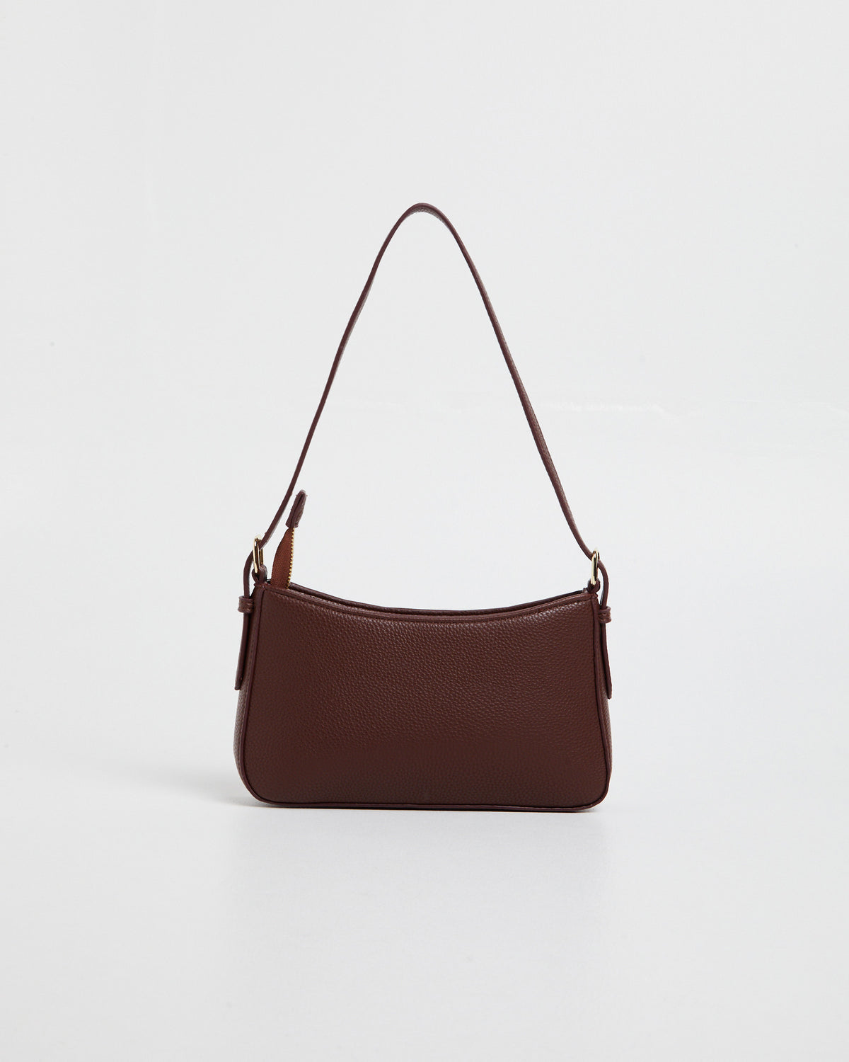 Lilu Bag Choc Pebble/Gold BROWN