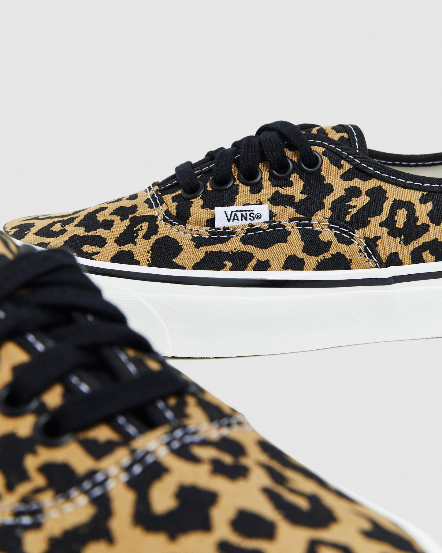 Authentic 44 DX Sneakers Black/Tan Leopard