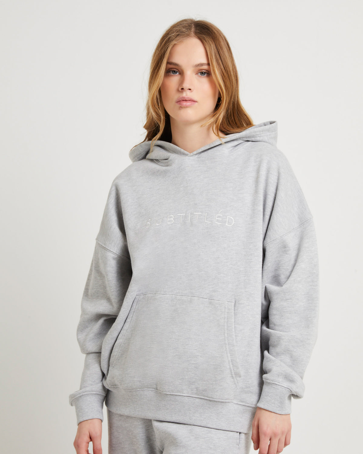 State Oversized Hoodie GREY