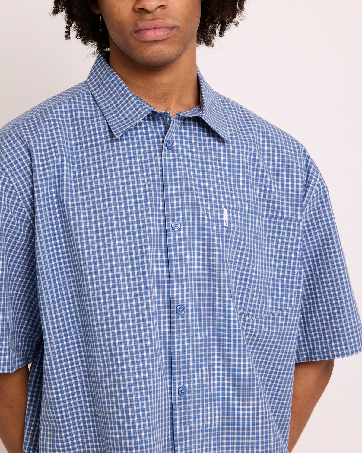 Skate Shirt INDIGO CHECK