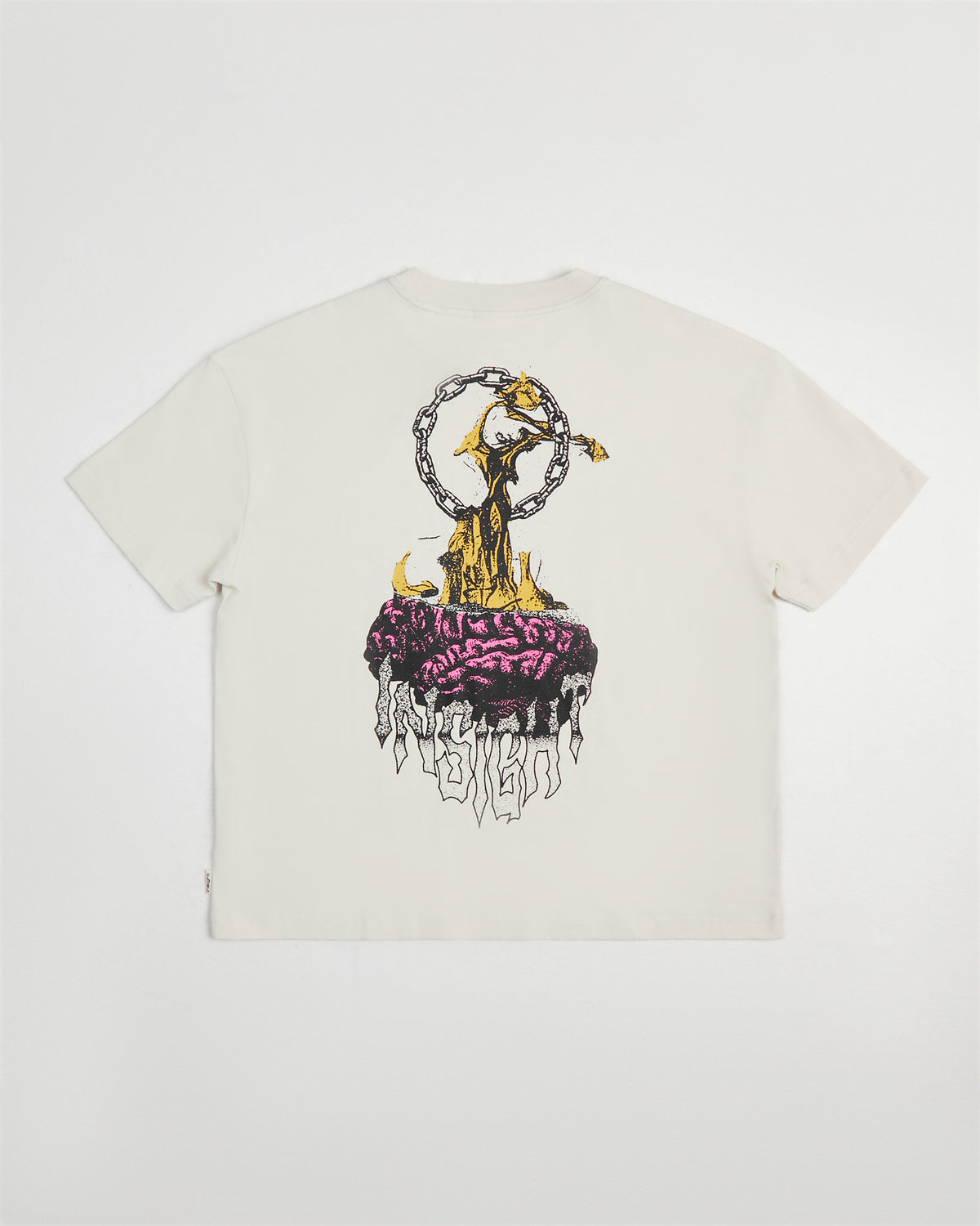 Piece Of Mind Cropped T-Shirt WHITE