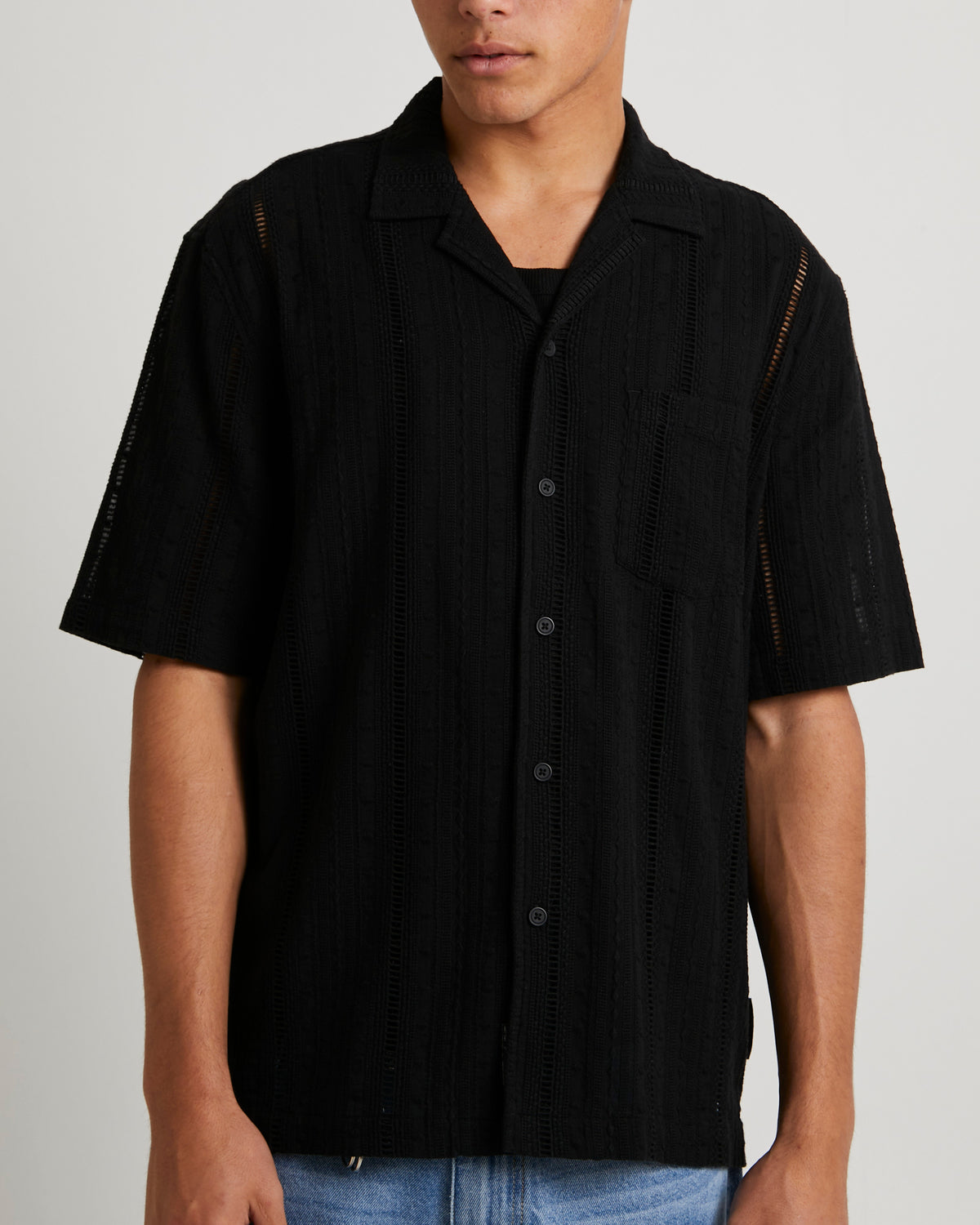 Montell Resort Shirt BLACK