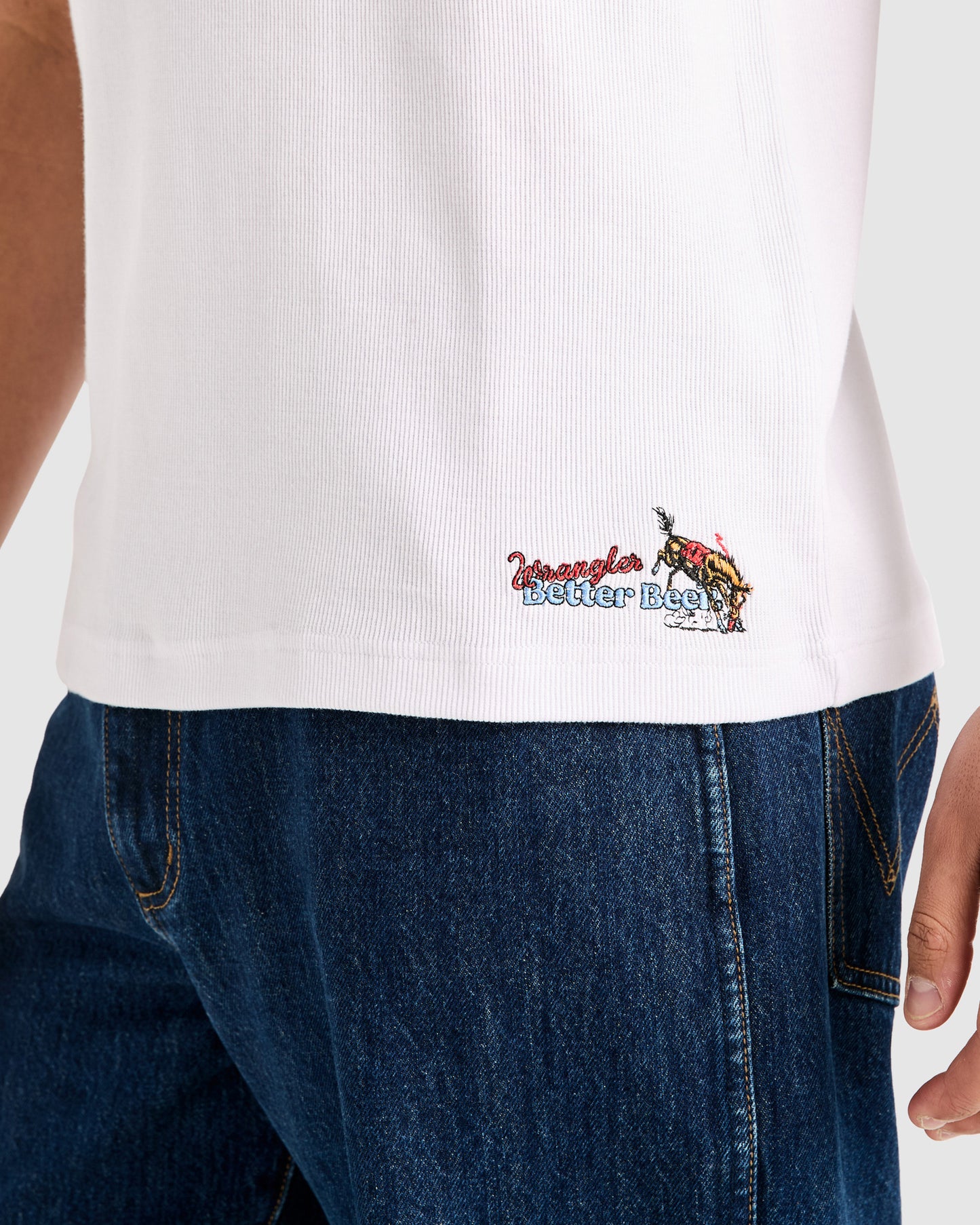 Wrangler x Better Beer Saddled Rib Tank