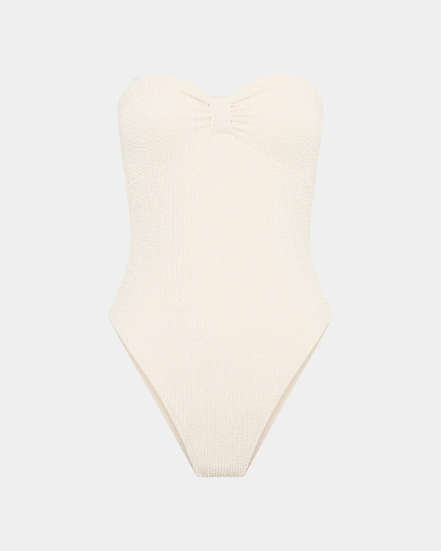 Aria Pinched Bandeau One Piece