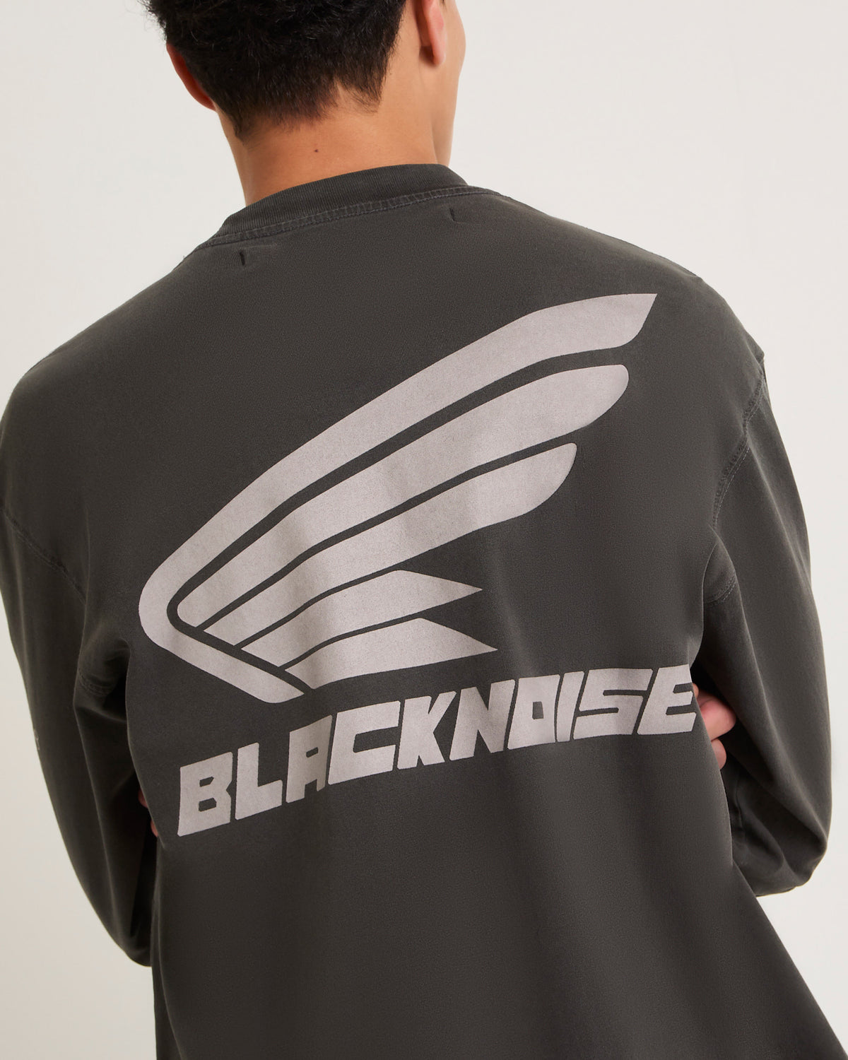 Civic Long Sleeve T-Shirt WASHED BLACK