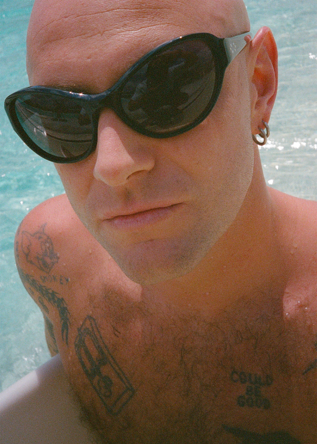 Jacuzzi x Jaleesa Vincent Sunglasses Black Polished / Black