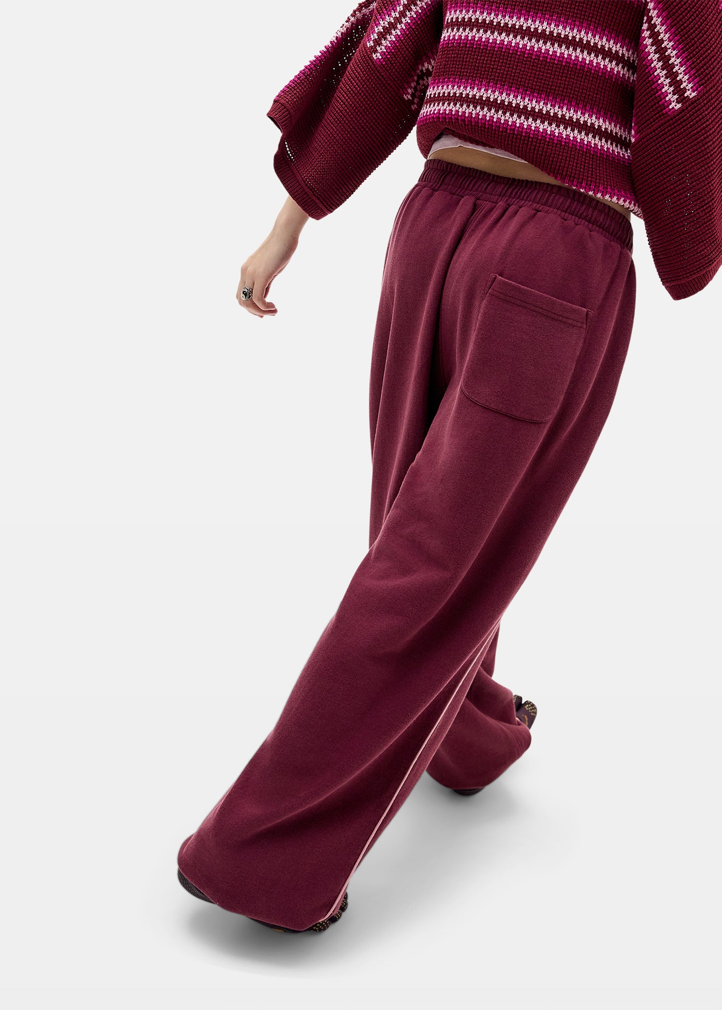 Harri Wide Leg Jogger Pants