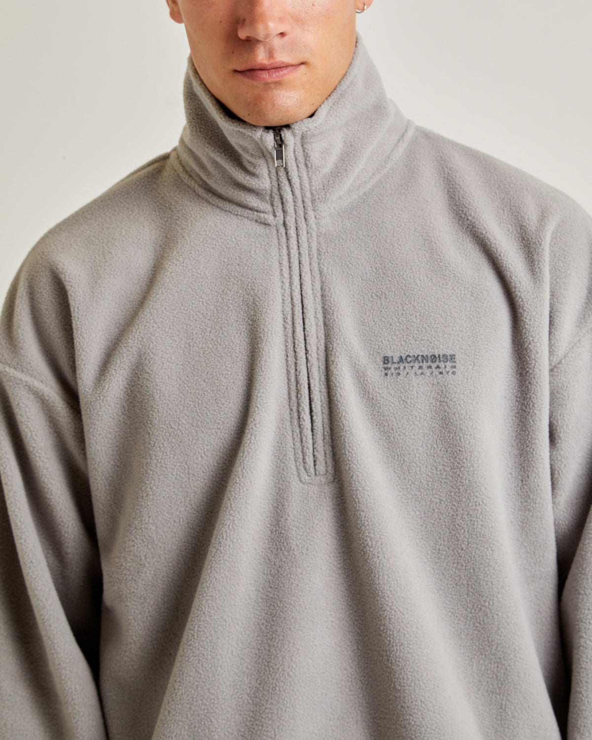 Seeka Polar Fleece Quarter Zip GREY