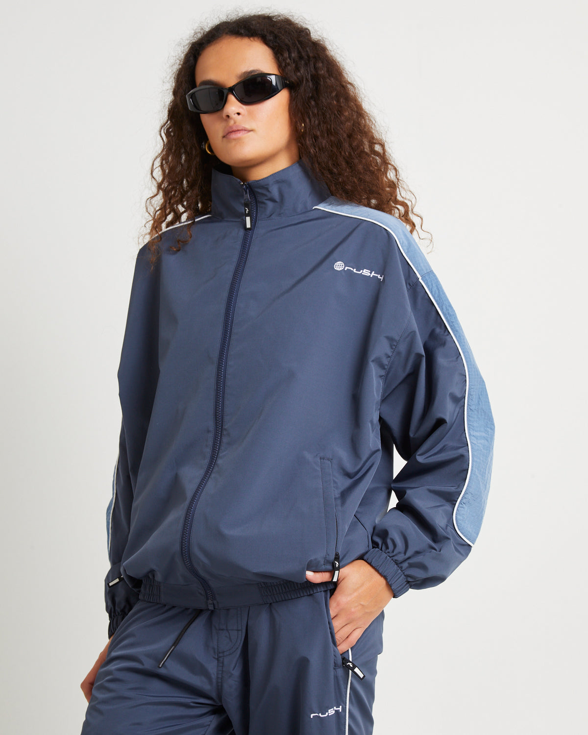 First Touch Unisex Track Jacket Coal COAL
