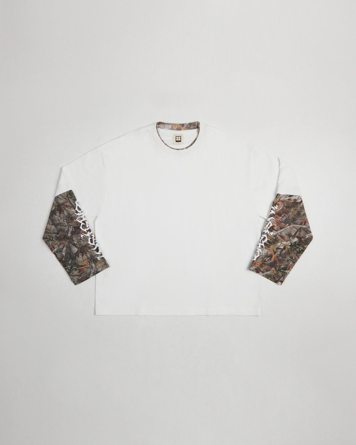 Jay Double Sleeve Long Sleevs T-Shirt WHITE